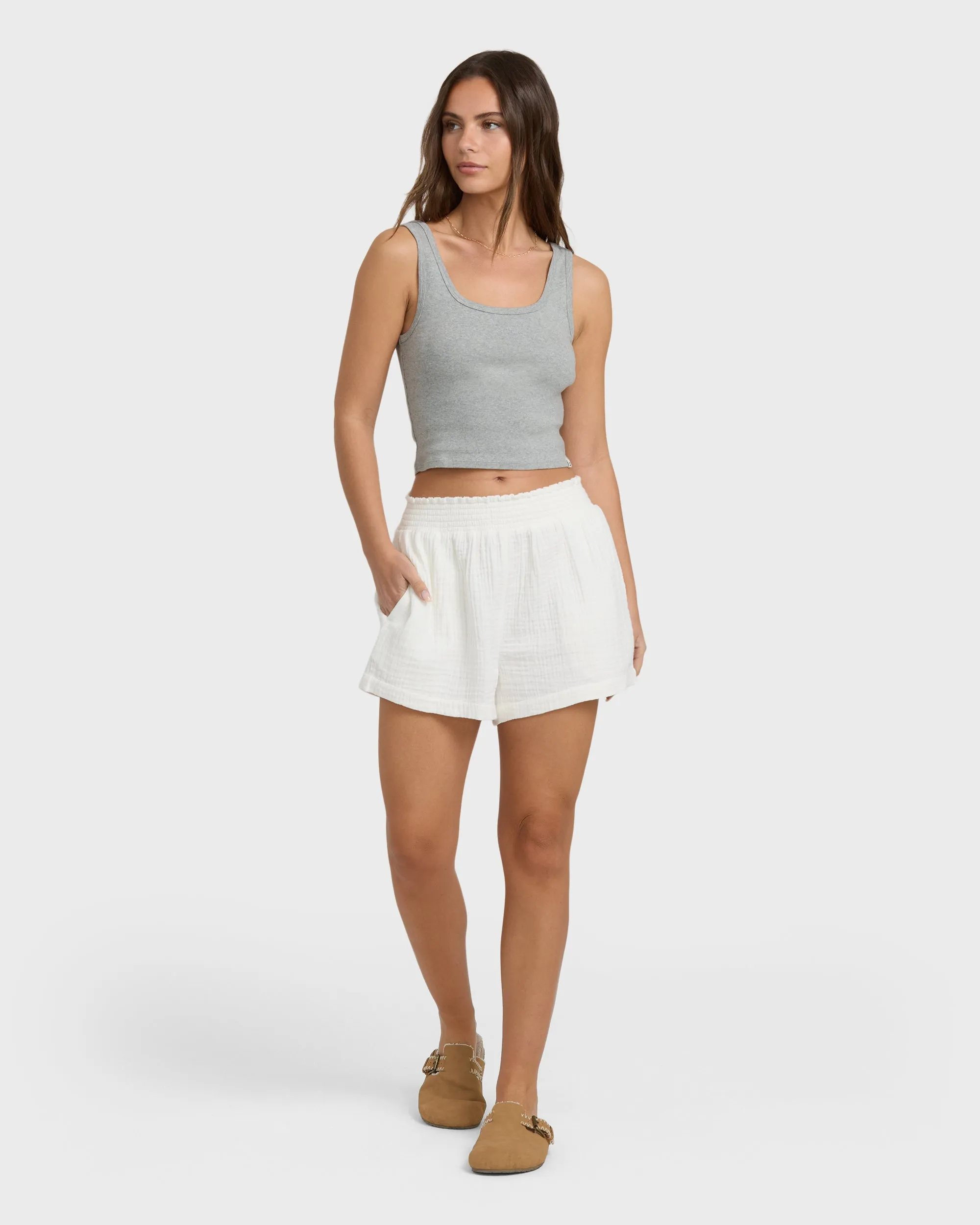 Goddess Knit Tank - Heather Grey sold by Billabong product image thumbnail 3