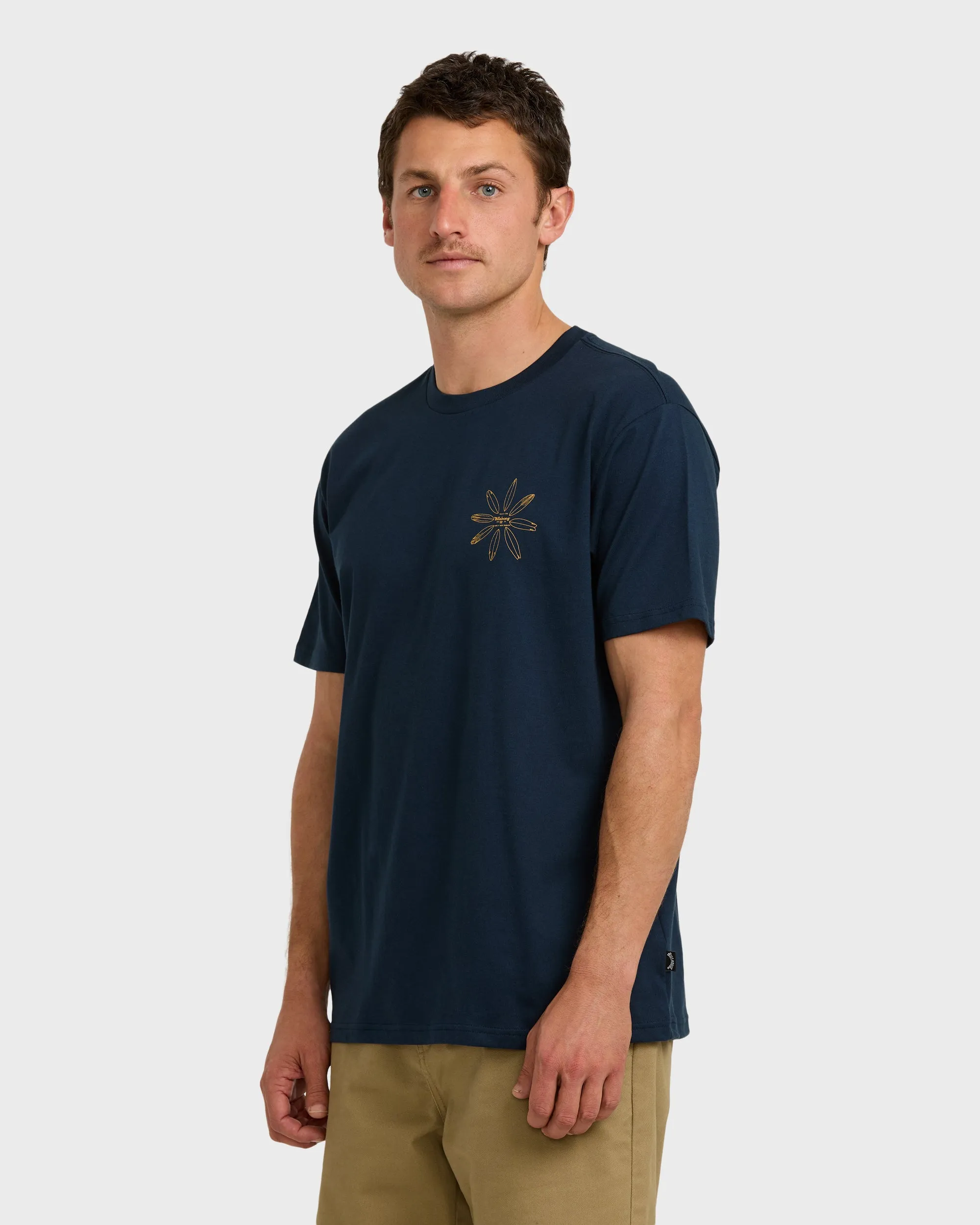 Quiver Premium Short Sleeve T-Shirt - Navy sold by Billabong product image thumbnail 3