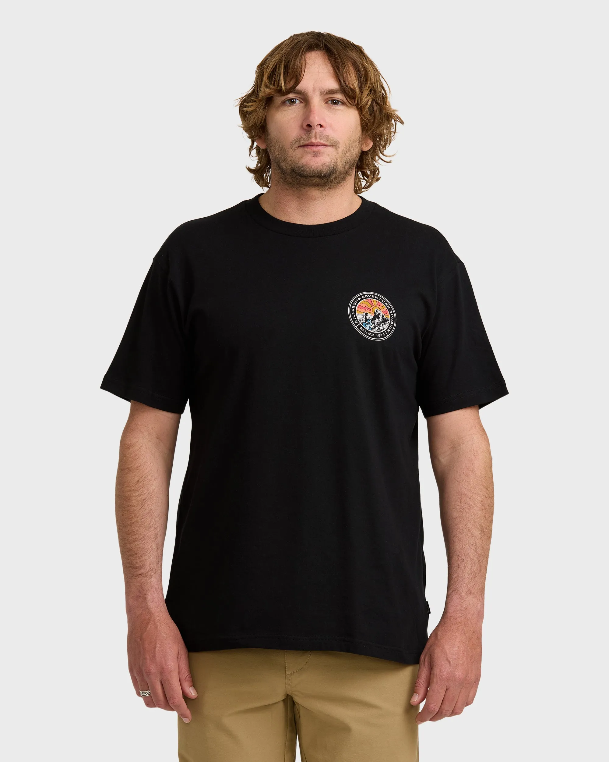 A/Div Rockies Short Sleeve T-Shirt - Black sold by Billabong
