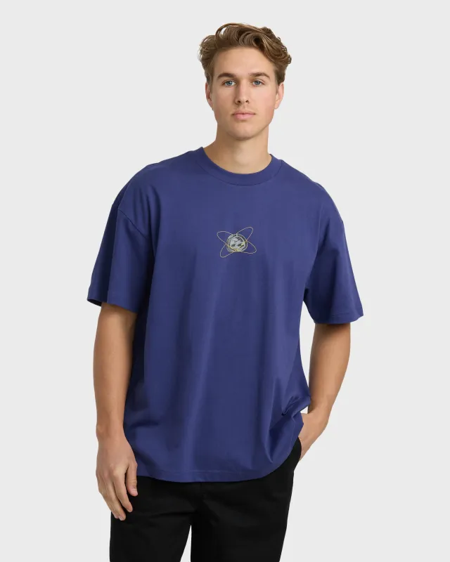 Spec 73 OG Short Sleeve T-Shirt - Vintage Indigo sold by Billabong