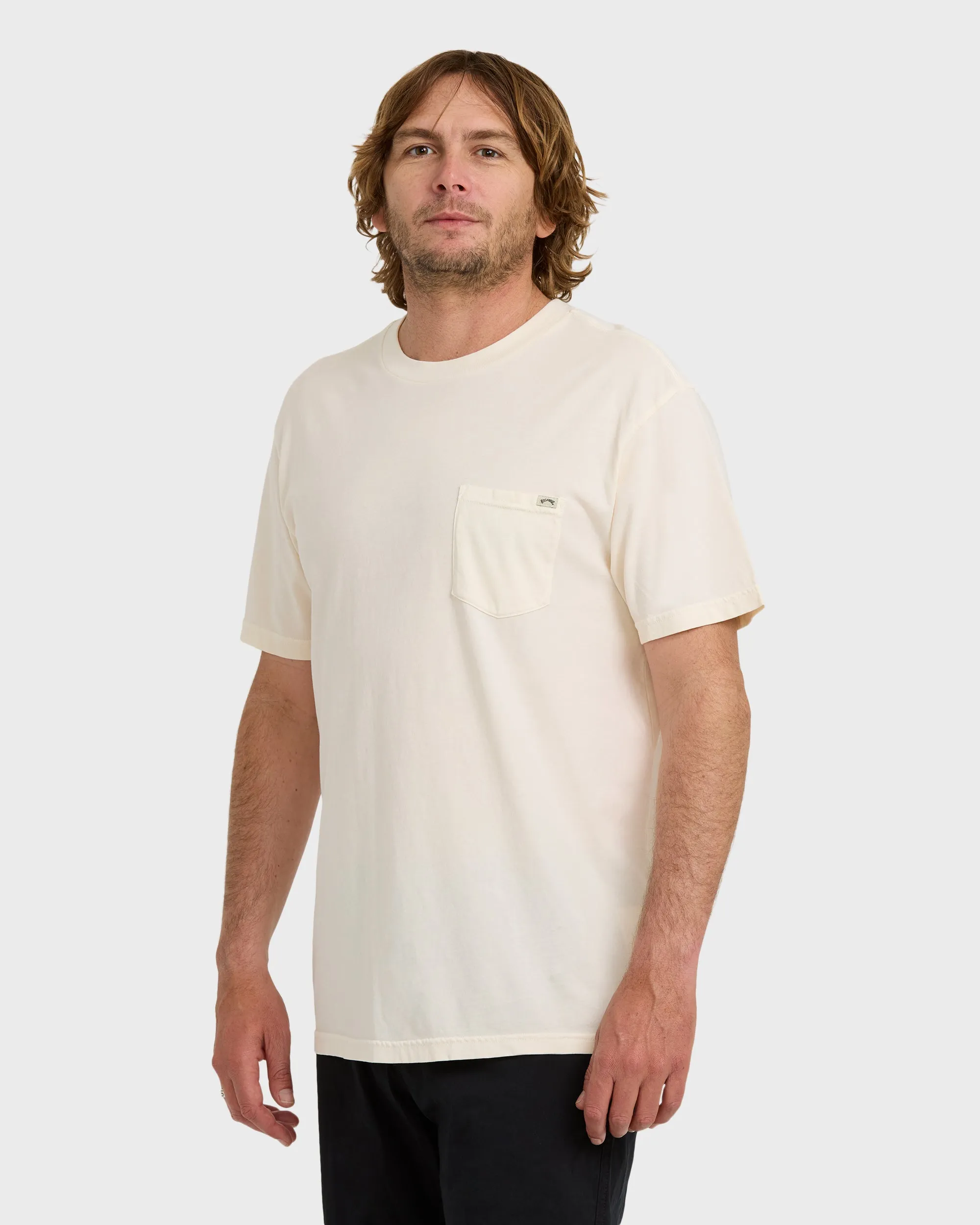 Essential Premium Wave Wash T-Shirt - Off White sold by Billabong product image thumbnail 3