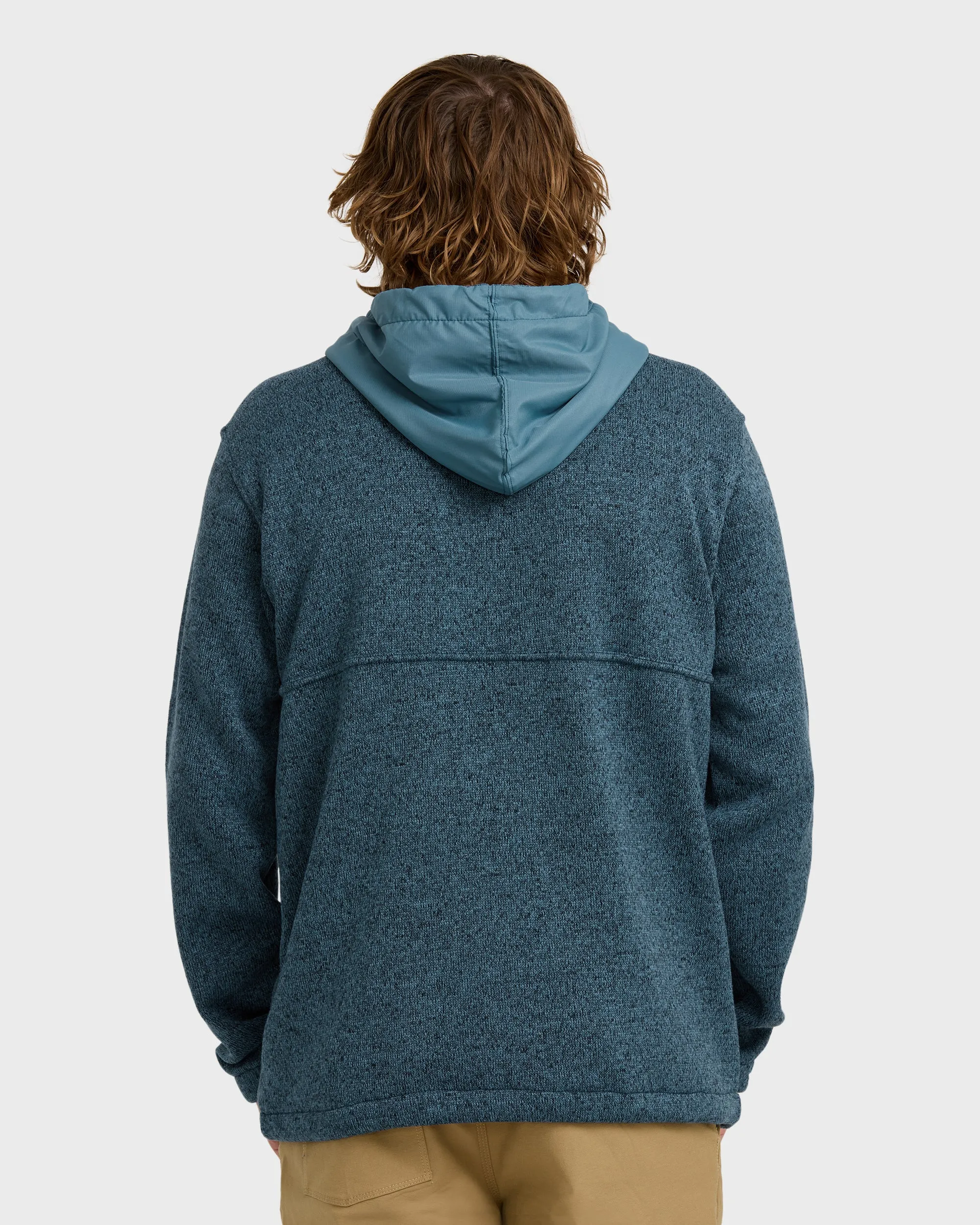 A/Div Boundary Hooded Half-Zip Pullover - Real Teal sold by Billabong product image thumbnail 2