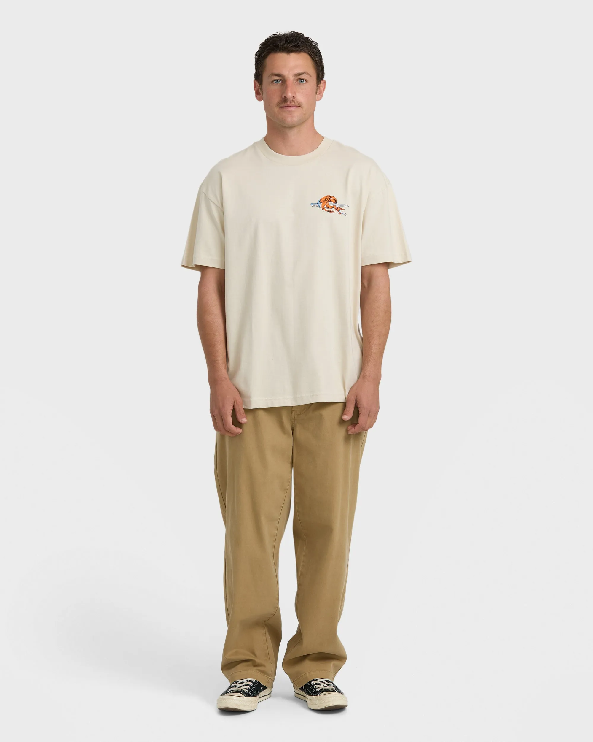 Enter OG Short Sleeve T-Shirt - Chino sold by Billabong product image thumbnail 4