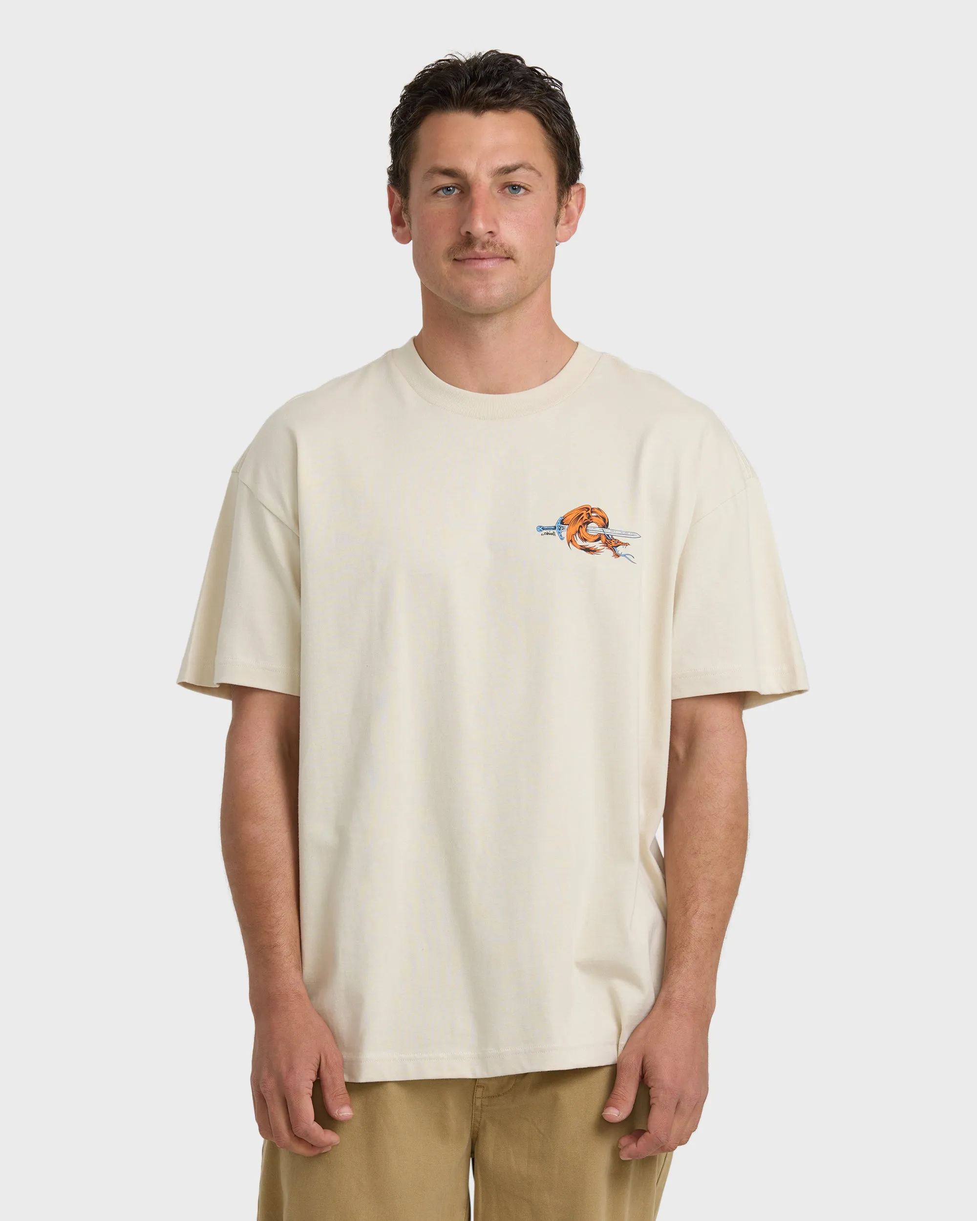 Enter OG Short Sleeve T-Shirt - Chino sold by Billabong