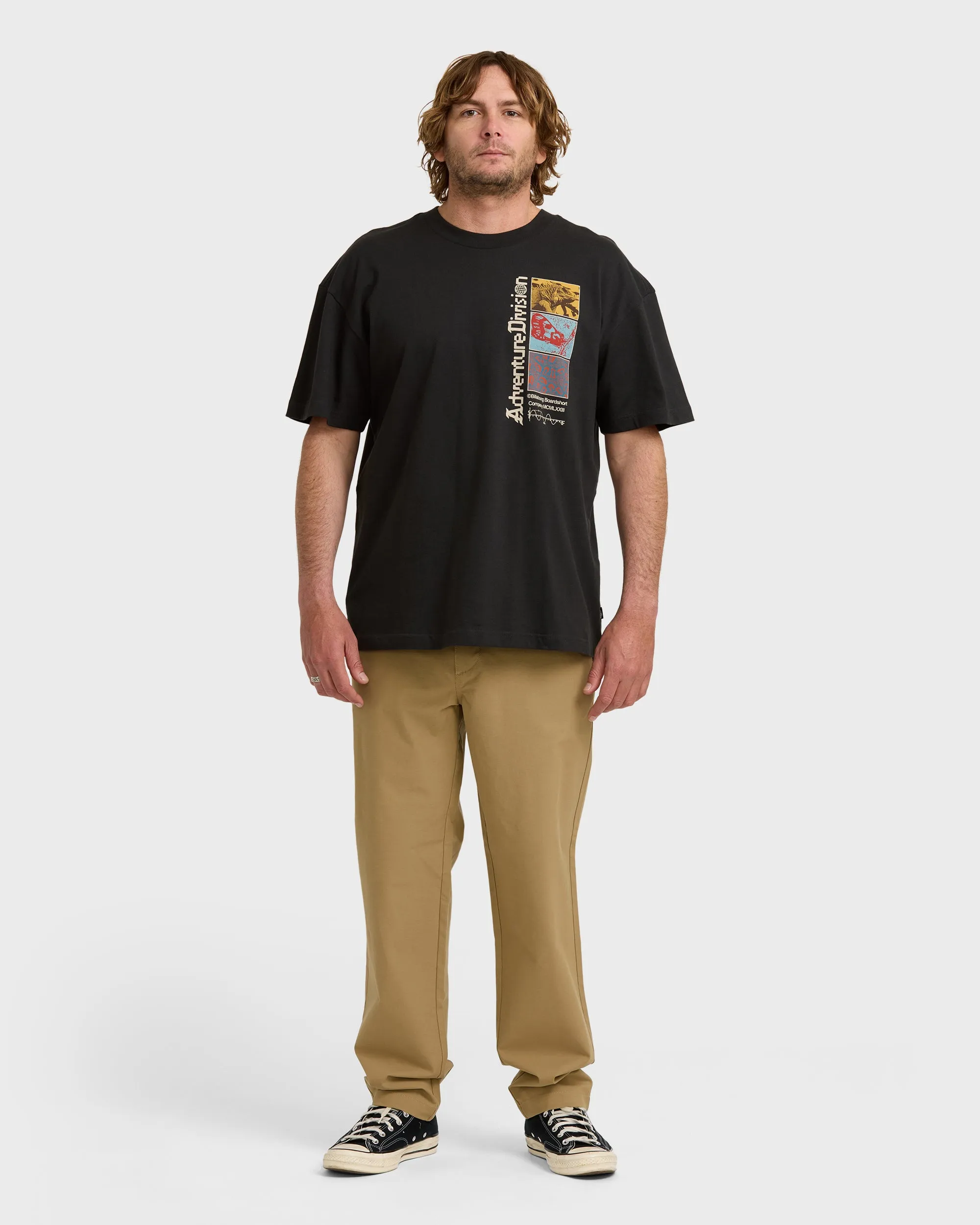 A/Div Evolve OG Short Sleeve T-Shirt - Washed Black sold by Billabong product image thumbnail 4