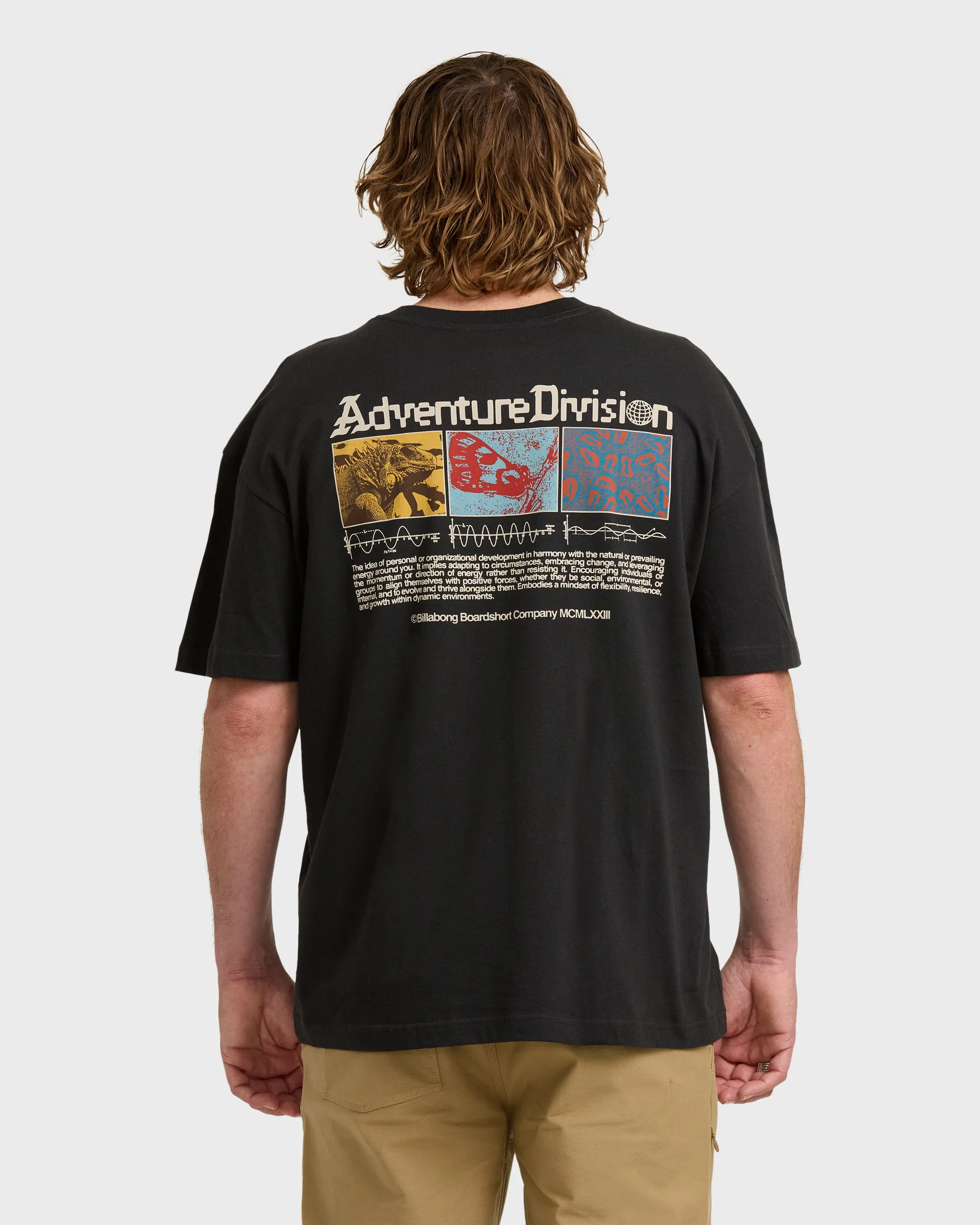 A/Div Evolve OG Short Sleeve T-Shirt - Washed Black sold by Billabong product image thumbnail 2