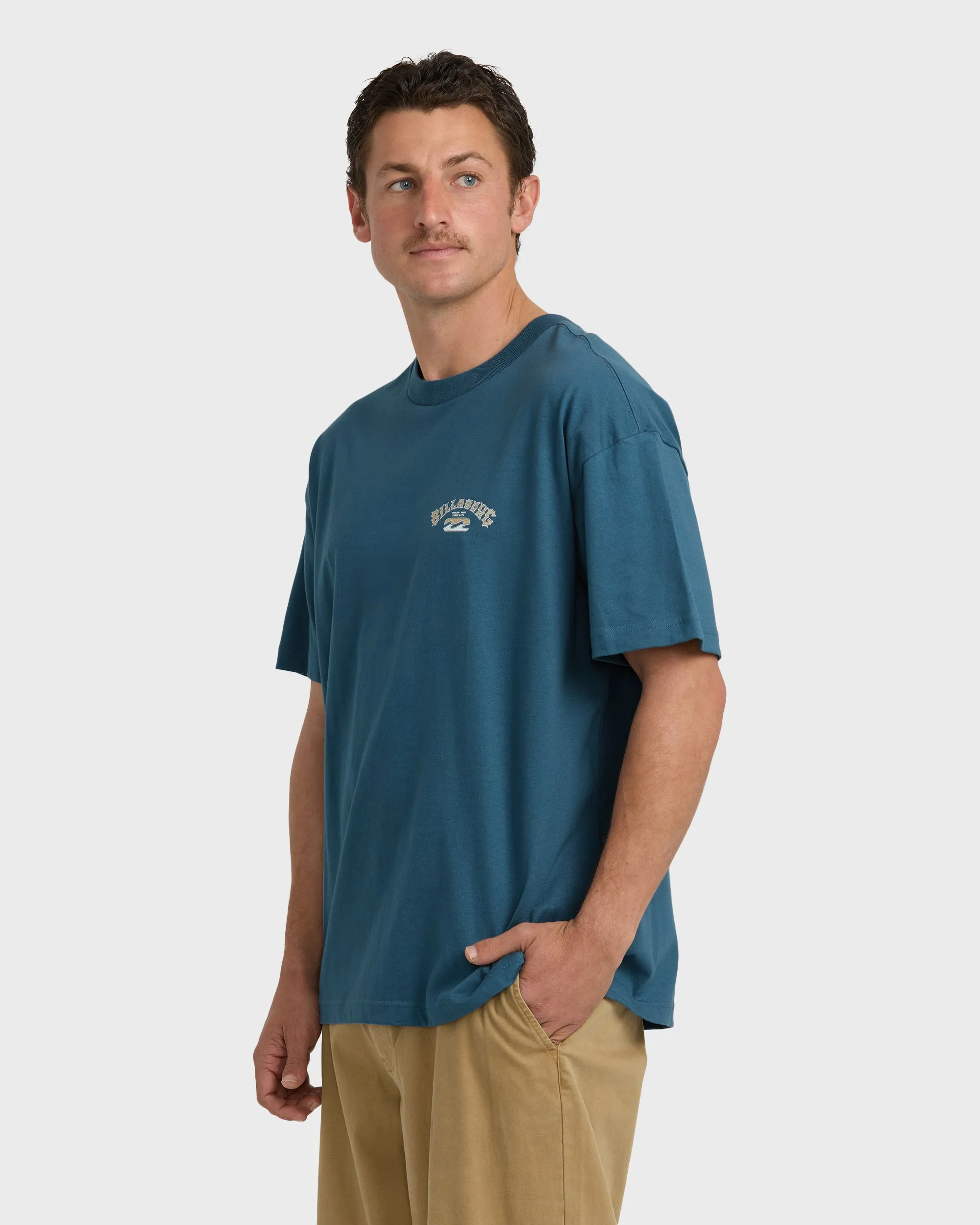 Heritage Arch OG Short Sleeve T-Shirt - Real Teal sold by Billabong product image thumbnail 3