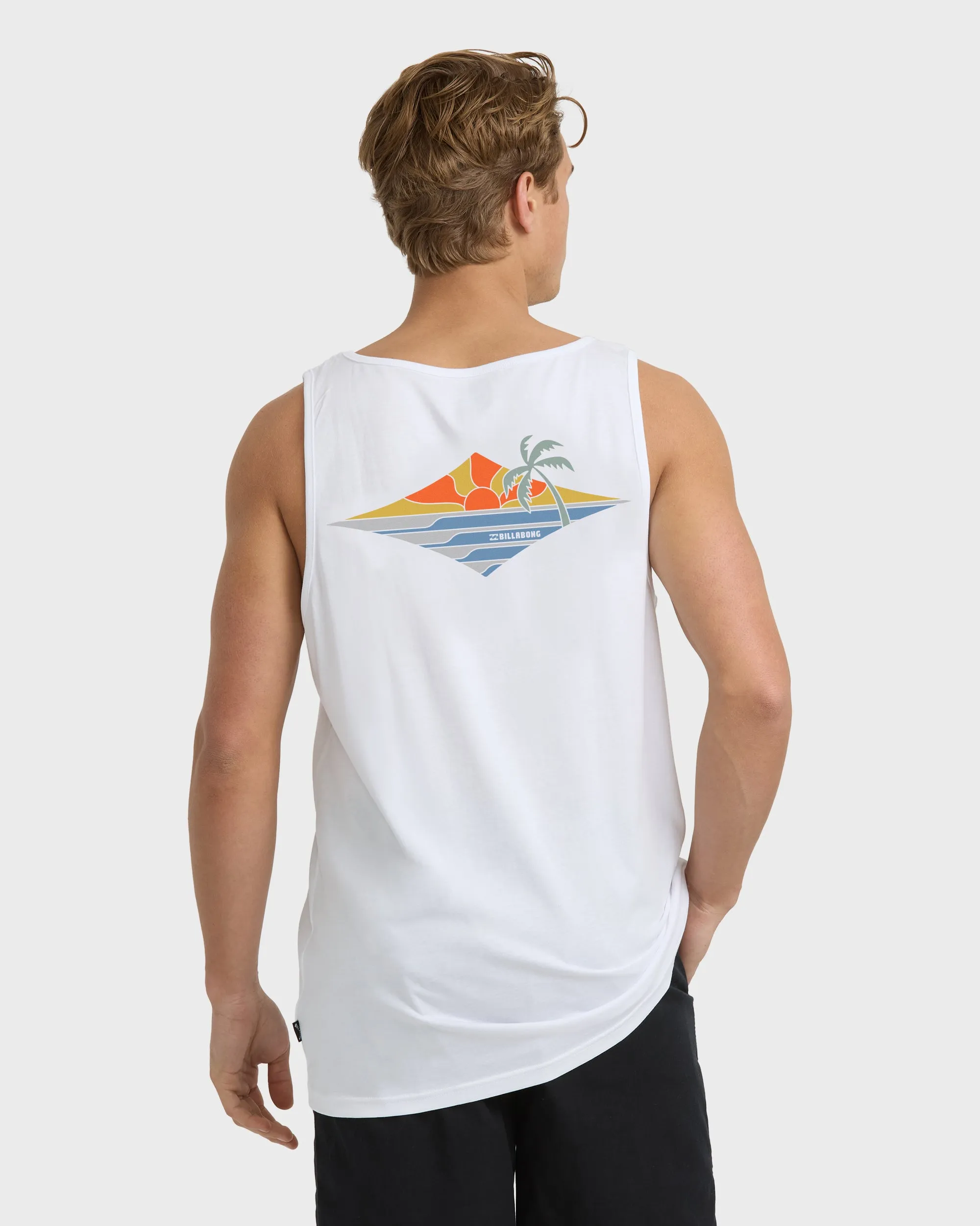 Point Of View Premium Tank - White sold by Billabong product image thumbnail 2