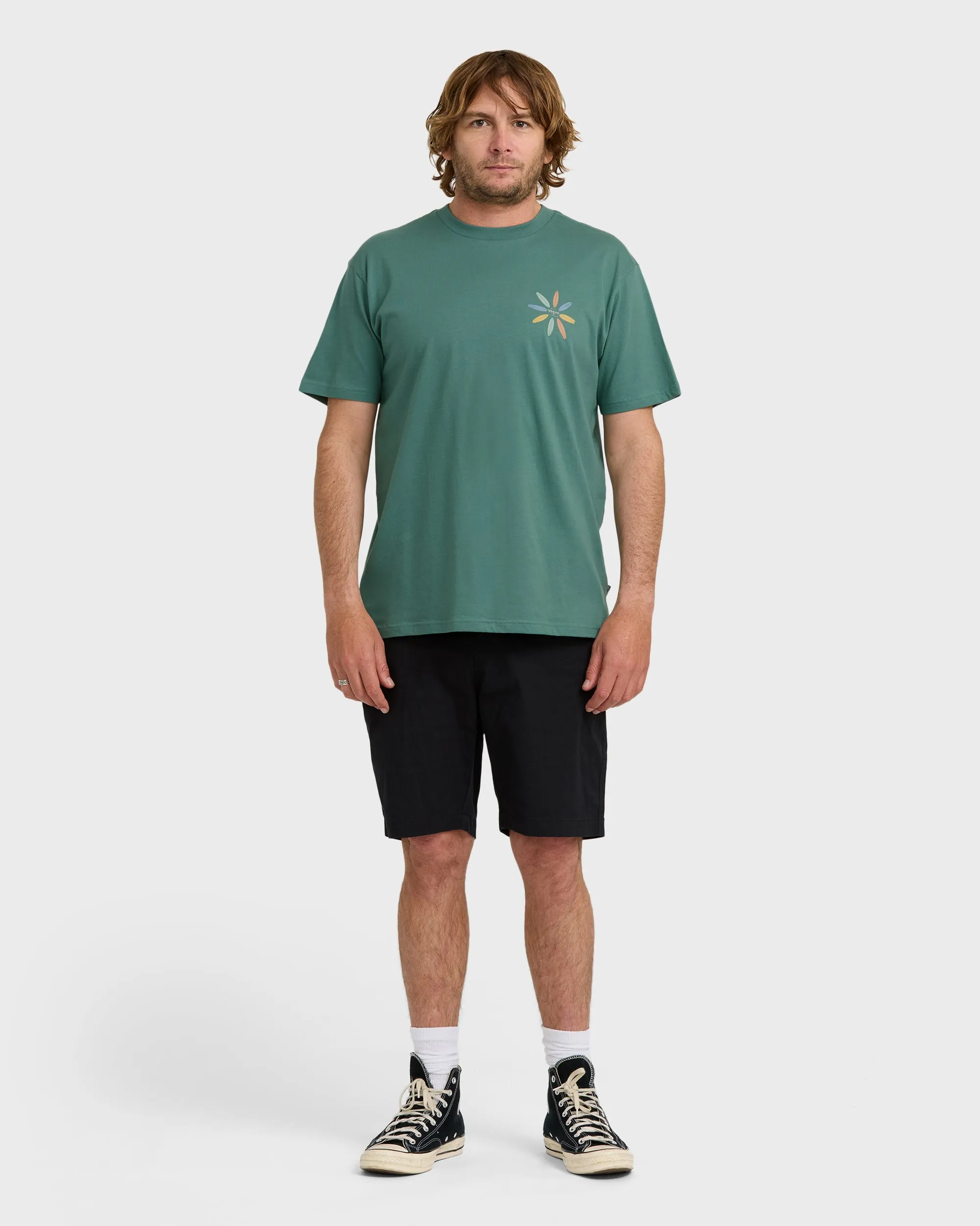 Quiver Premium Short Sleeve T-Shirt - Sage Green sold by Billabong product image thumbnail 4