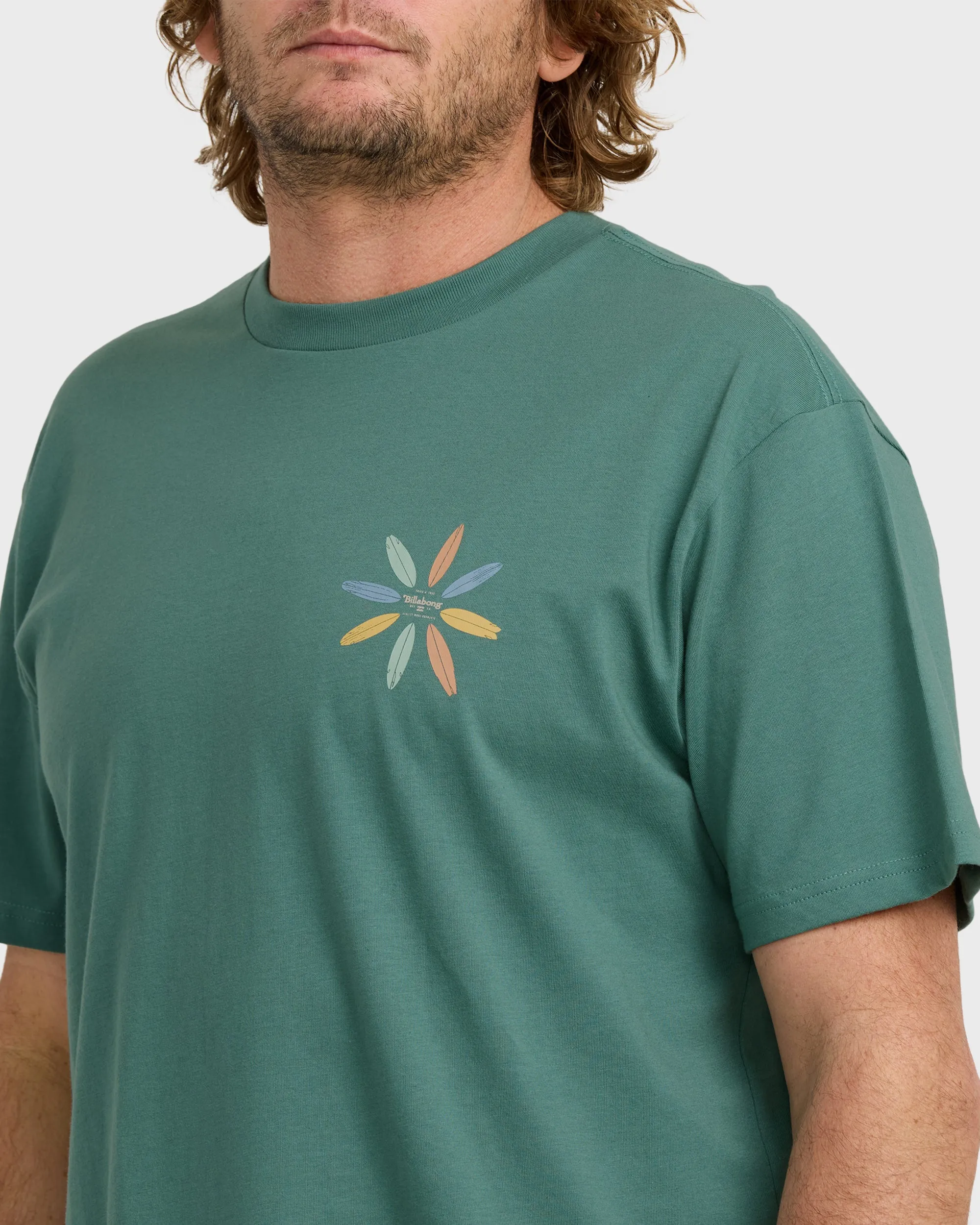 Quiver Premium Short Sleeve T-Shirt - Sage Green sold by Billabong product image thumbnail 5