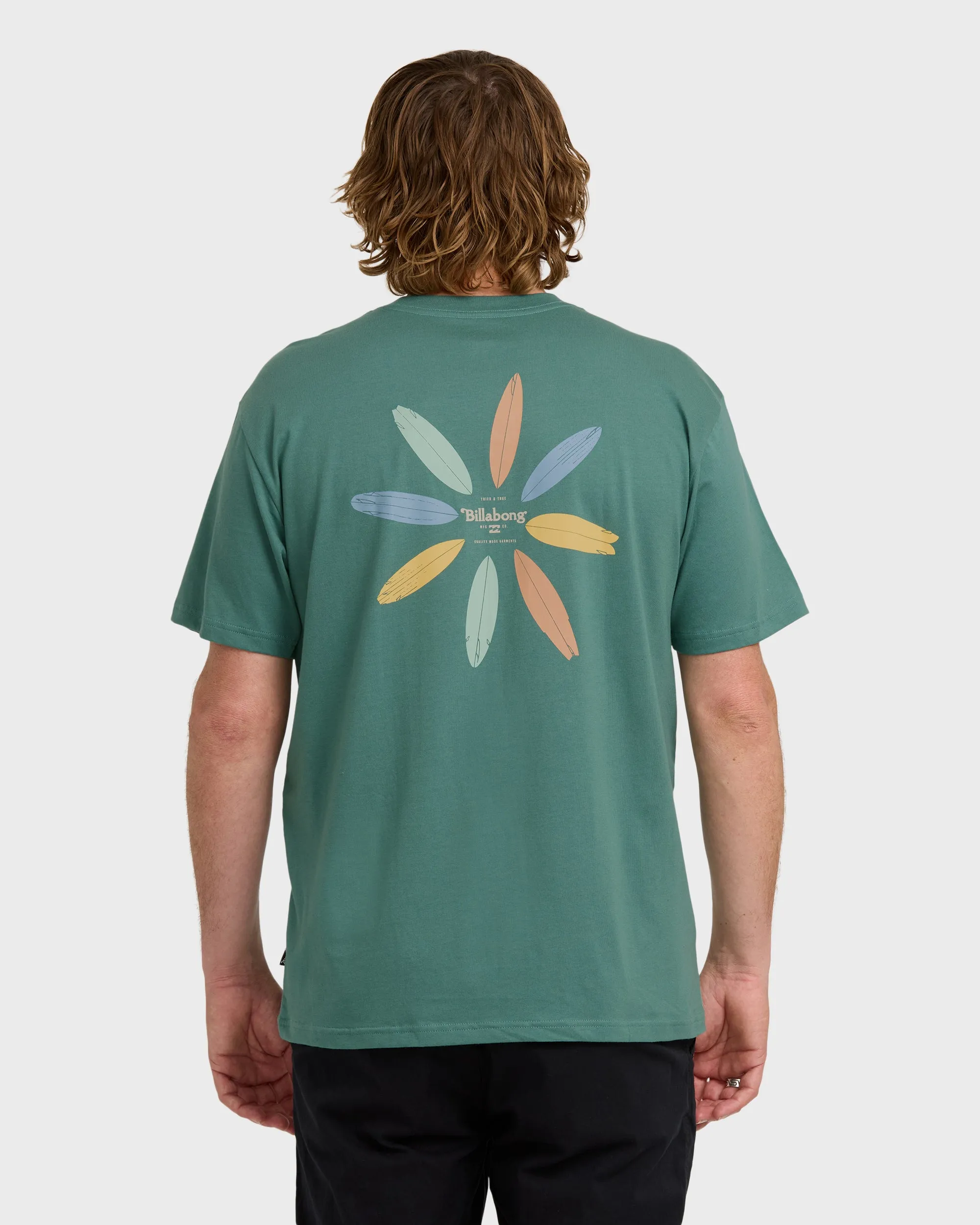 Quiver Premium Short Sleeve T-Shirt - Sage Green sold by Billabong product image thumbnail 2