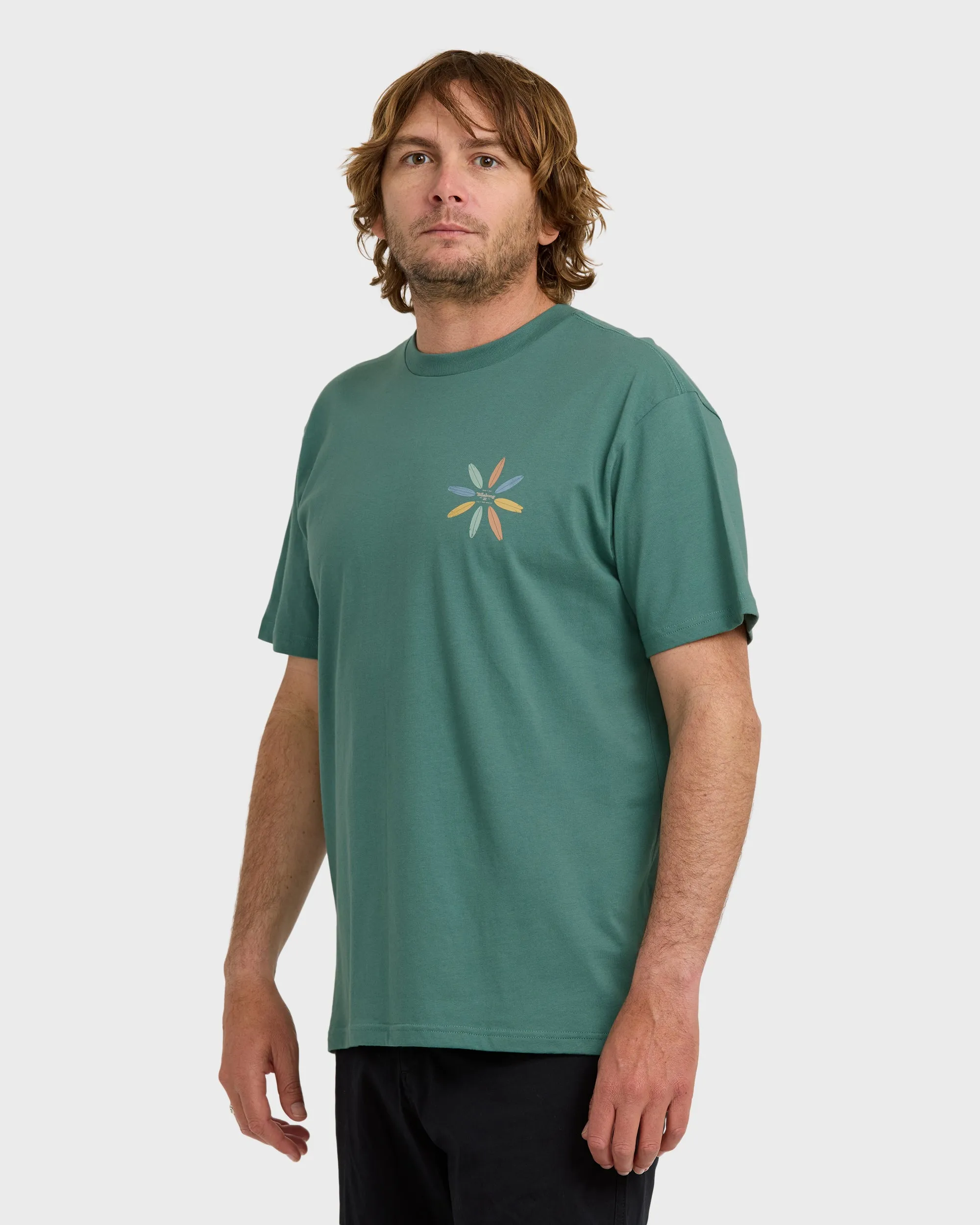 Quiver Premium Short Sleeve T-Shirt - Sage Green sold by Billabong product image thumbnail 3