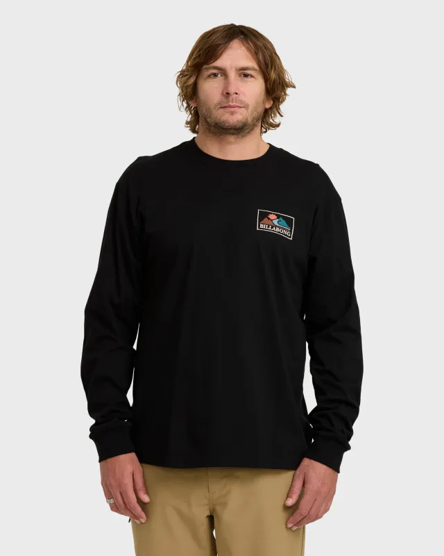 A/Div Range Long Sleeve T-Shirt - Black sold by Billabong