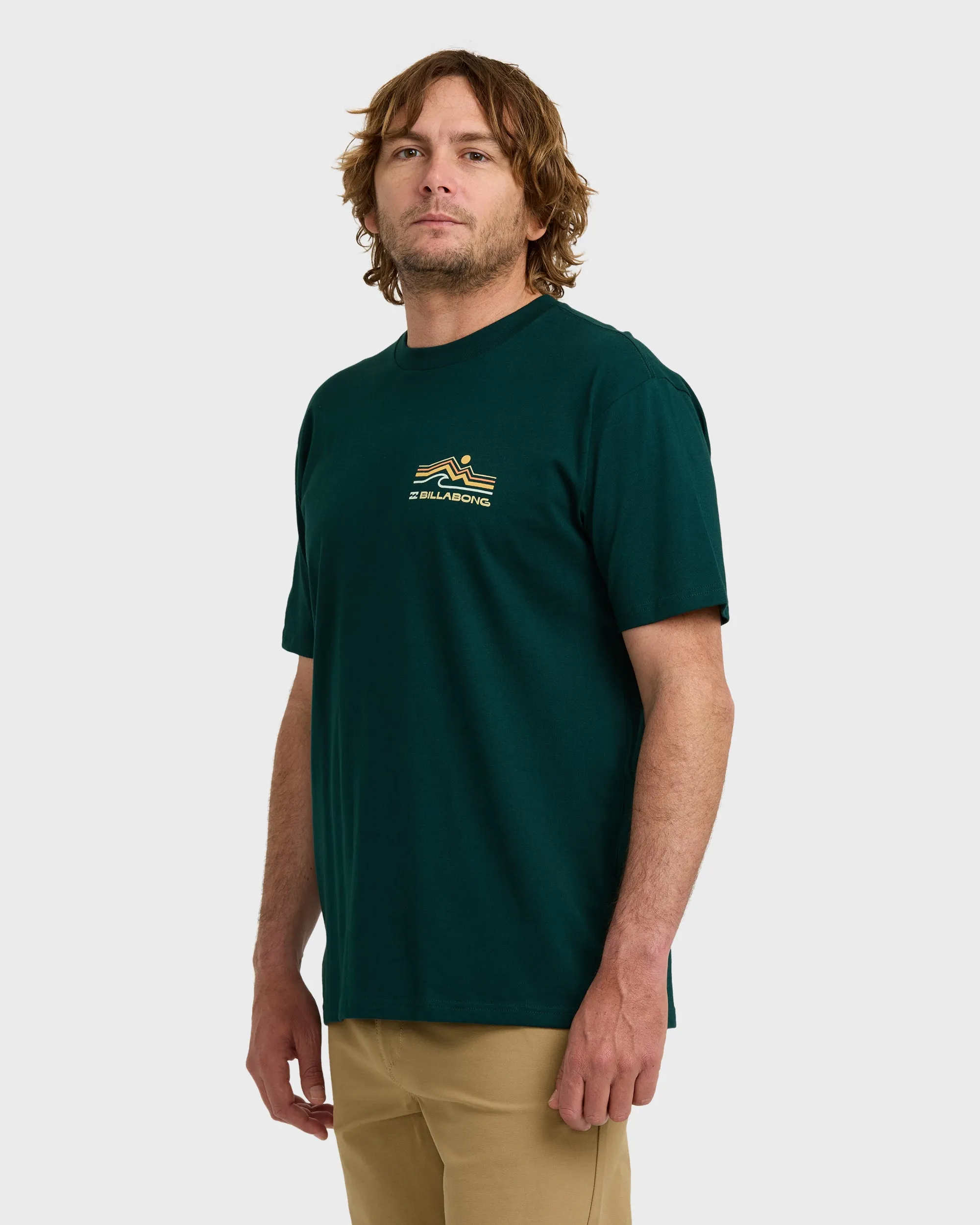 A/Div Range Short Sleeve T-Shirt - Spruce Green sold by Billabong product image thumbnail 3
