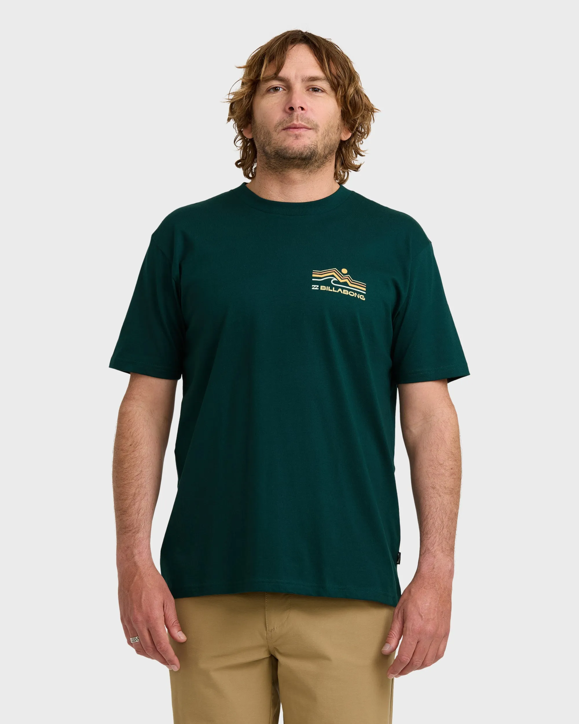 A/Div Range Short Sleeve T-Shirt - Spruce Green sold by Billabong