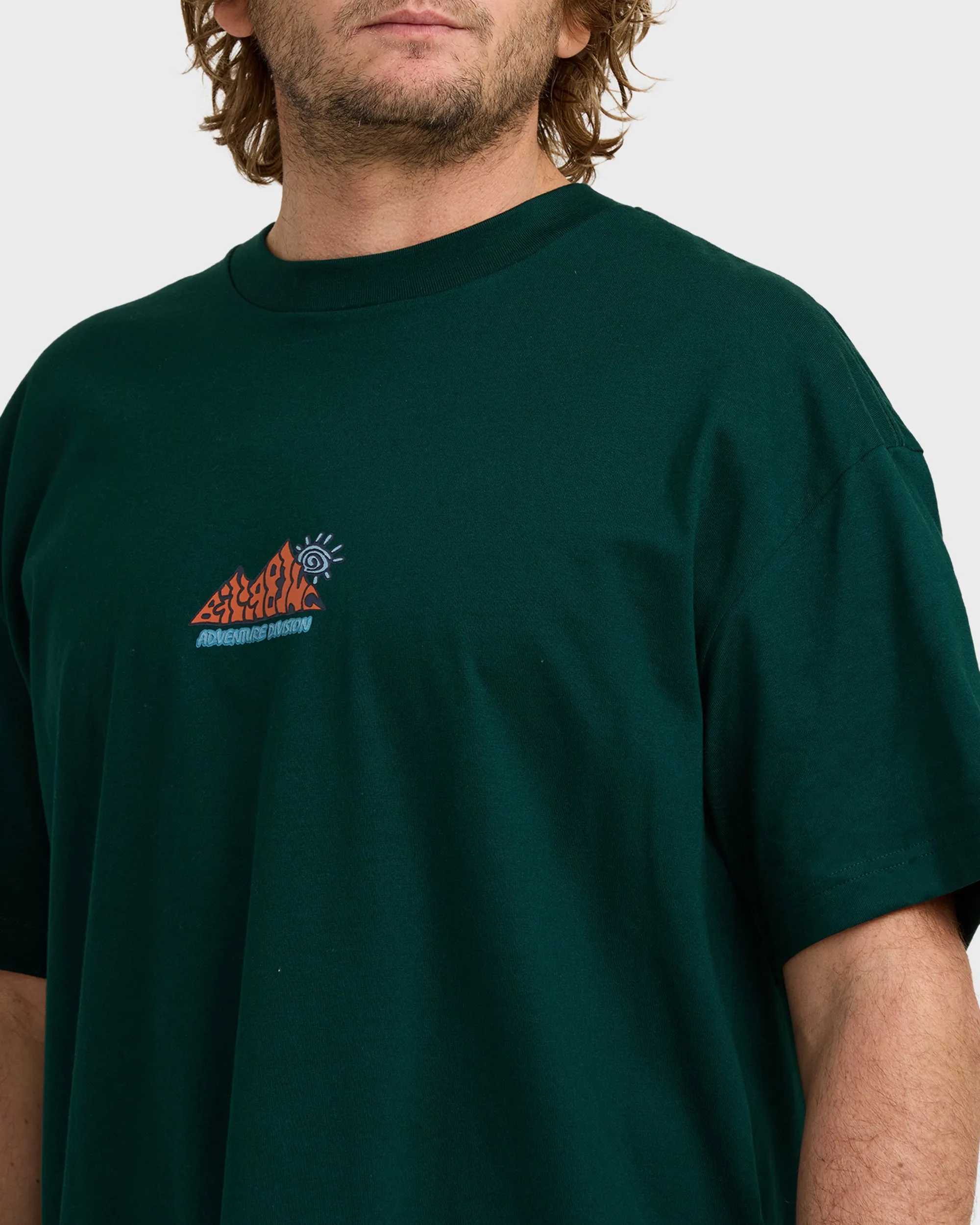 A/Div Reach The Peak OG Short Sleeve T-Shirt - Spruce Green sold by Billabong product image thumbnail 5
