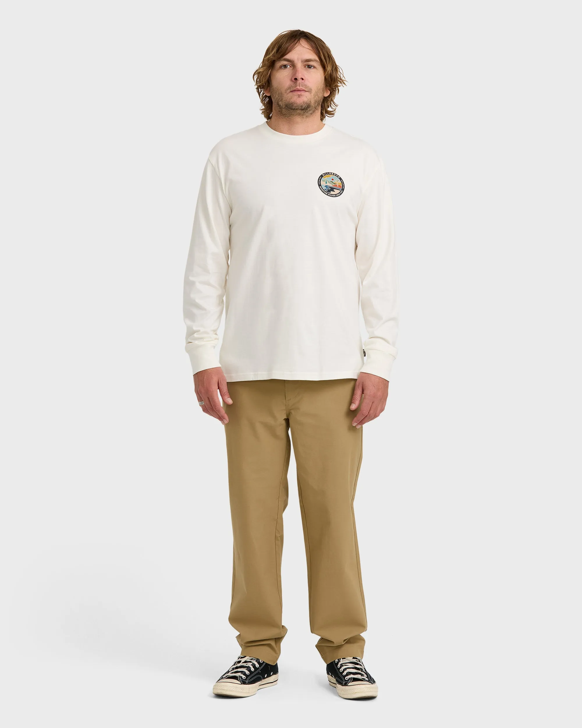 A/Div Rockies Long Sleeve T-Shirt - Off White sold by Billabong product image thumbnail 4