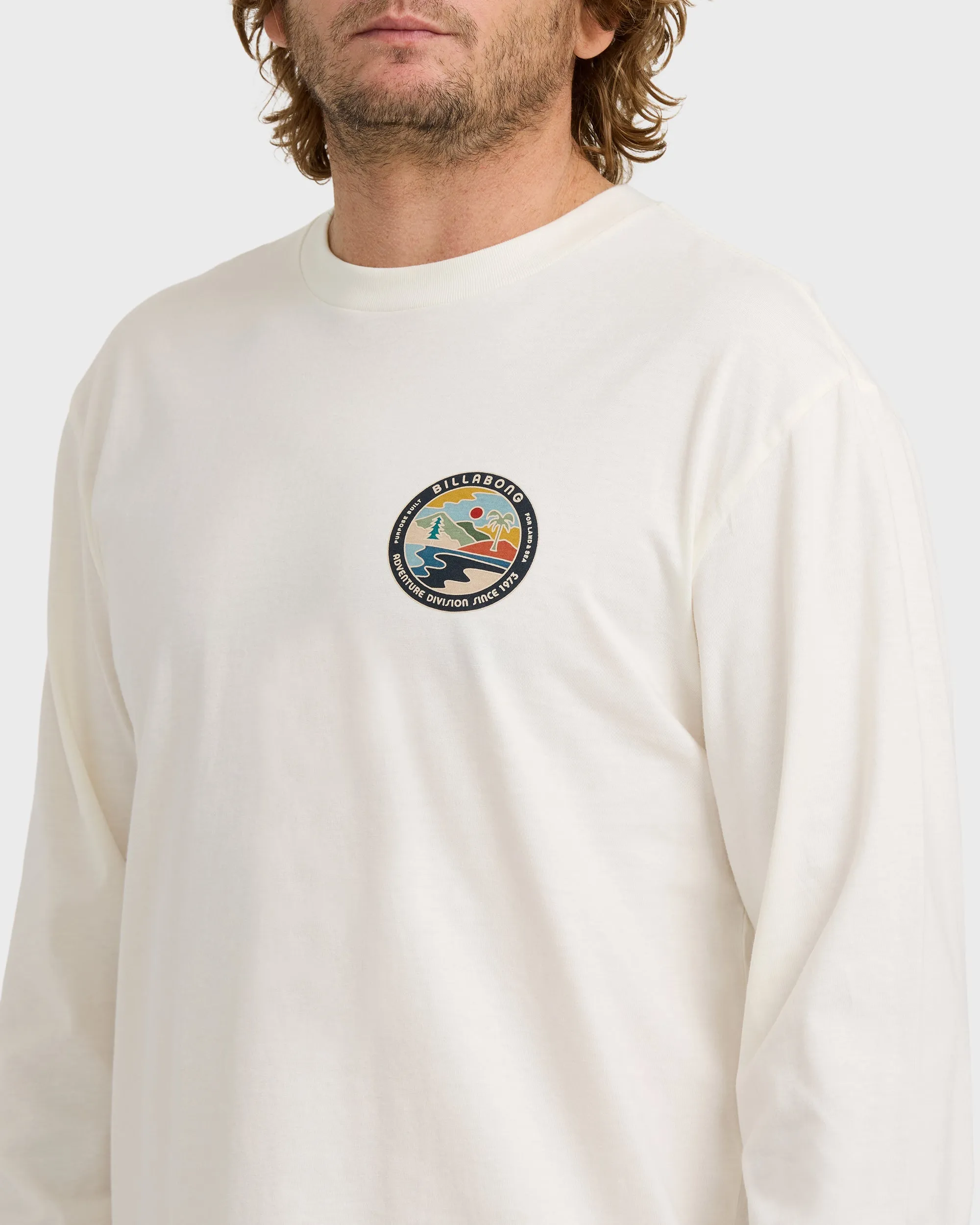 A/Div Rockies Long Sleeve T-Shirt - Off White sold by Billabong product image thumbnail 5