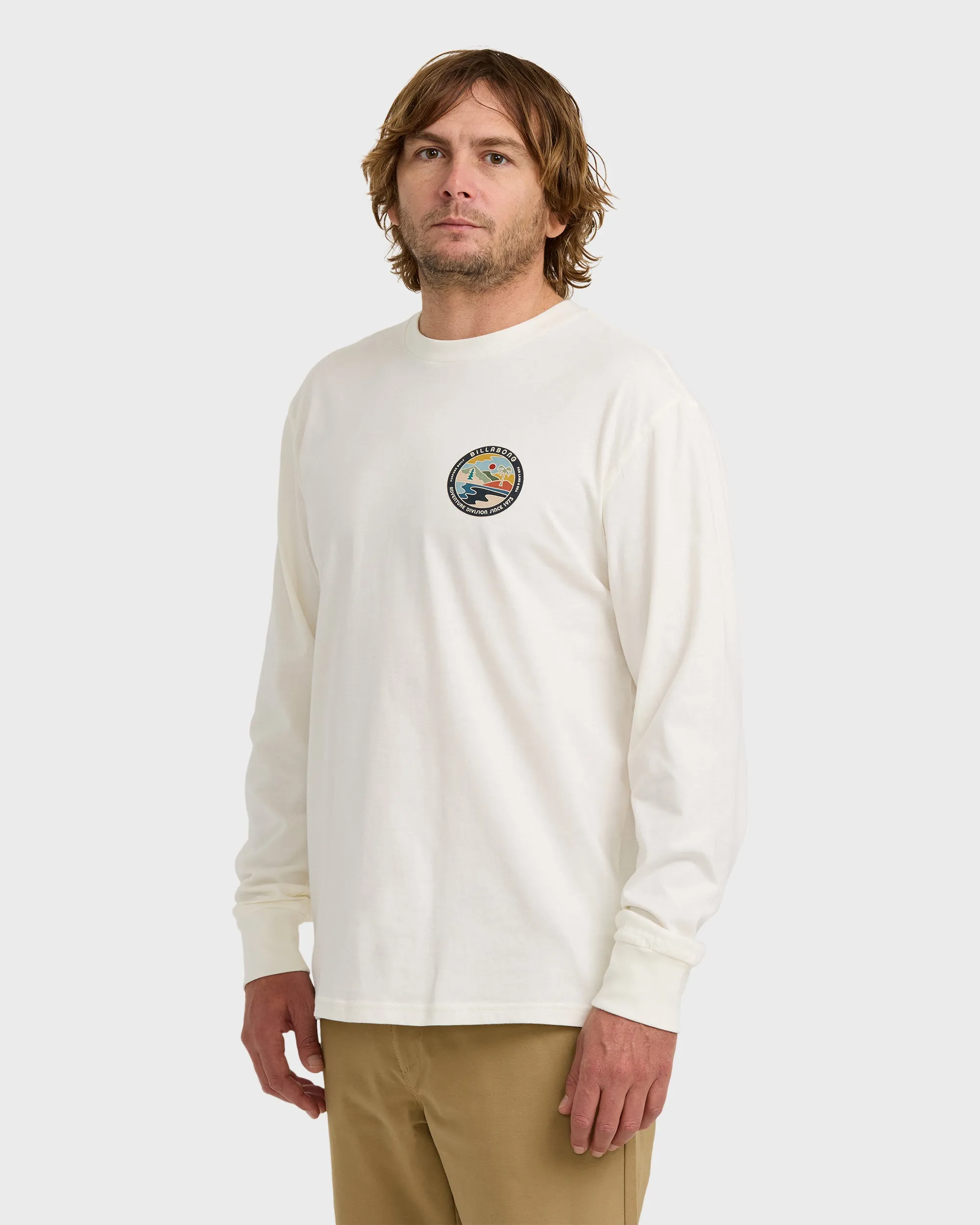 A/Div Rockies Long Sleeve T-Shirt - Off White sold by Billabong product image thumbnail 3