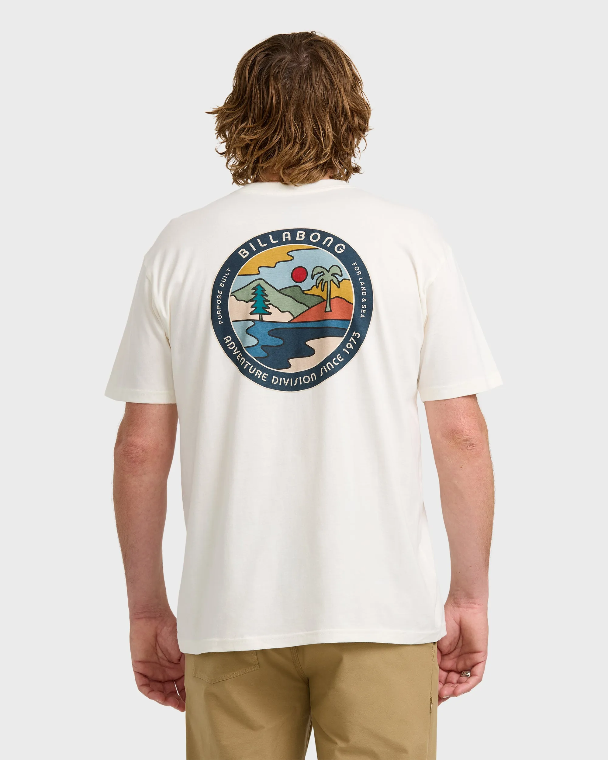 A/Div Rockies Short Sleeve T-Shirt - Off White sold by Billabong product image thumbnail 2