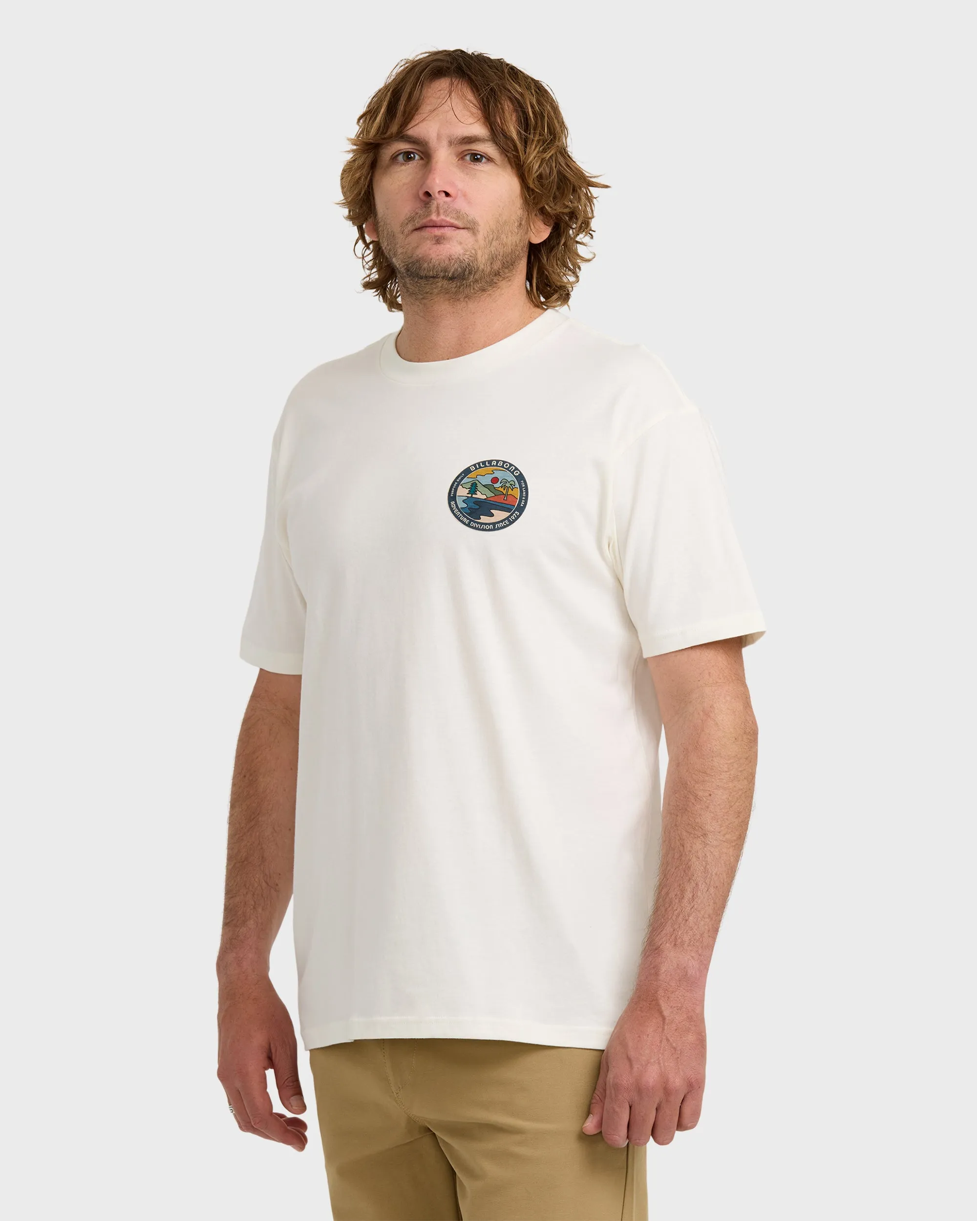 A/Div Rockies Short Sleeve T-Shirt - Off White sold by Billabong product image thumbnail 3