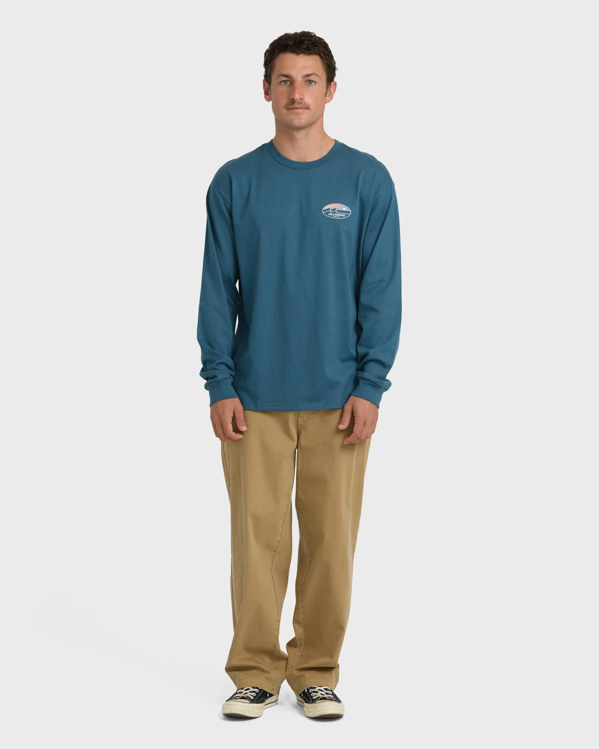Runner Regular Long Sleeve T-Shirt - Real Teal sold by Billabong product image thumbnail 4
