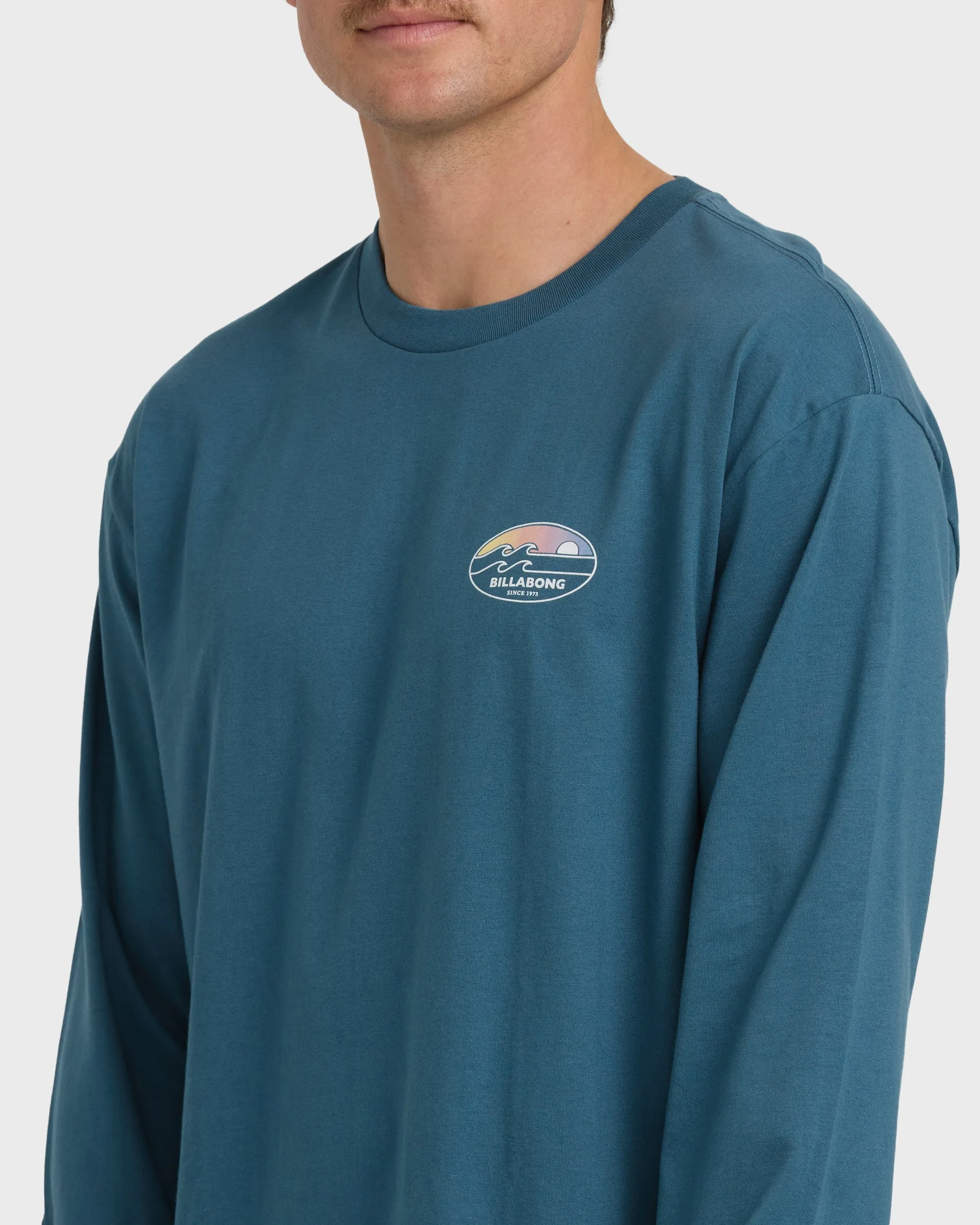 Runner Regular Long Sleeve T-Shirt - Real Teal sold by Billabong product image thumbnail 5