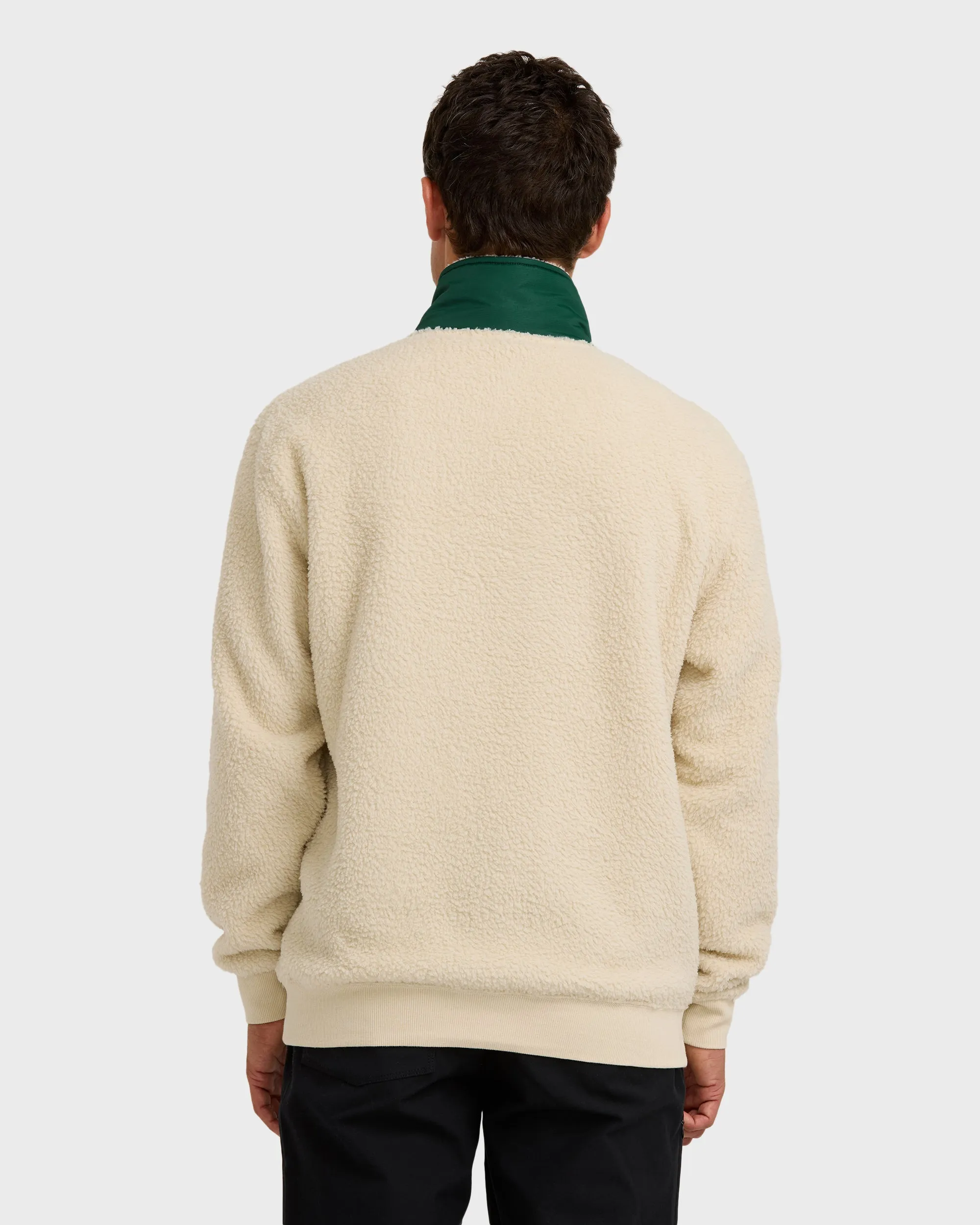 Salinity Now Boundary Mock Neck Sweatshirt - Chino sold by Billabong product image thumbnail 2