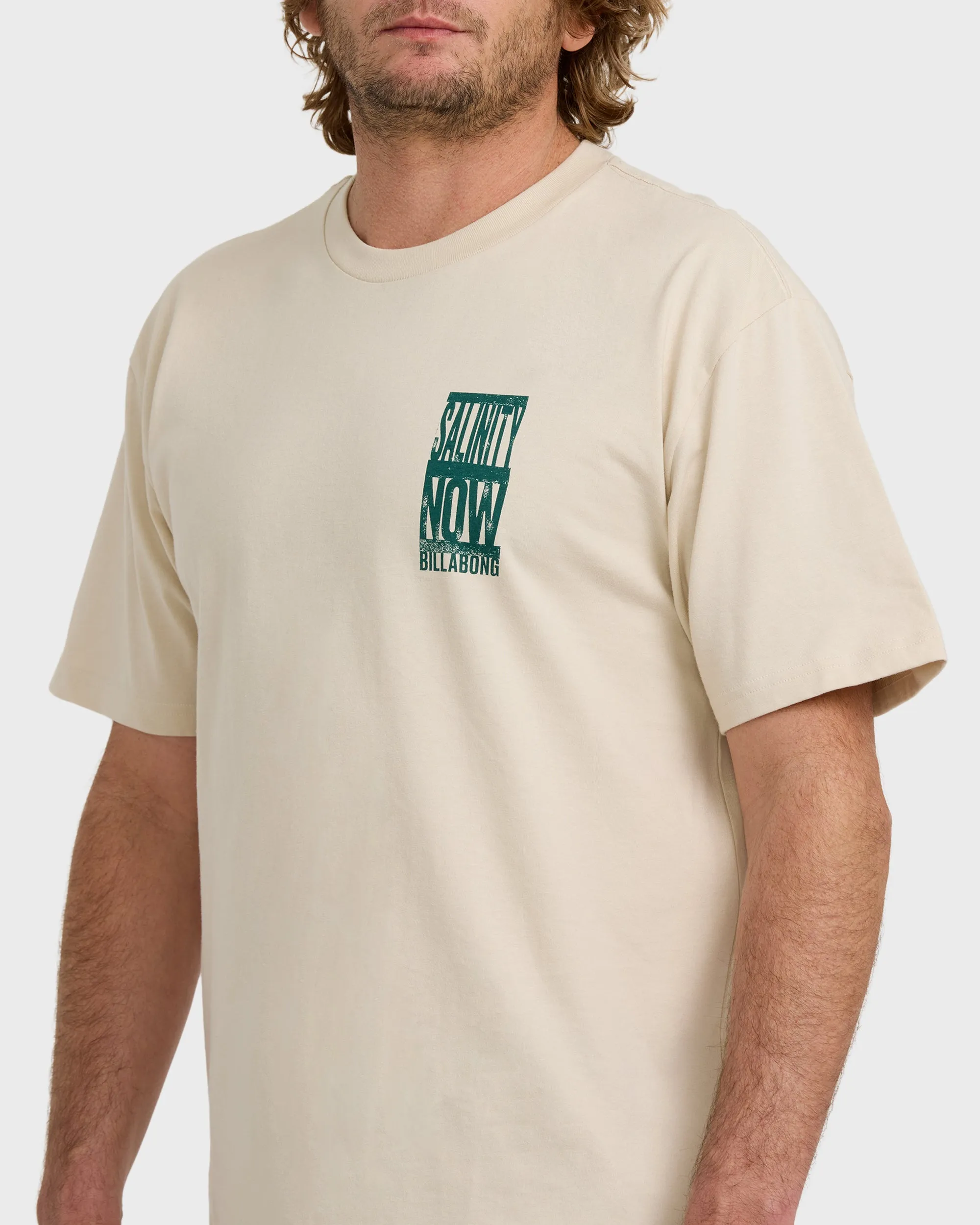 Salinity Now Regular Short Sleeve T-Shirt - Chino sold by Billabong product image thumbnail 5