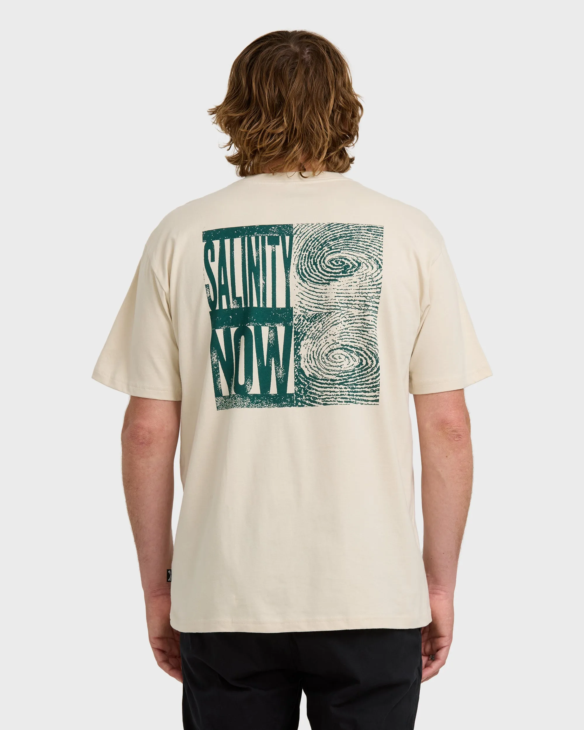 Salinity Now Regular Short Sleeve T-Shirt - Chino sold by Billabong product image thumbnail 2