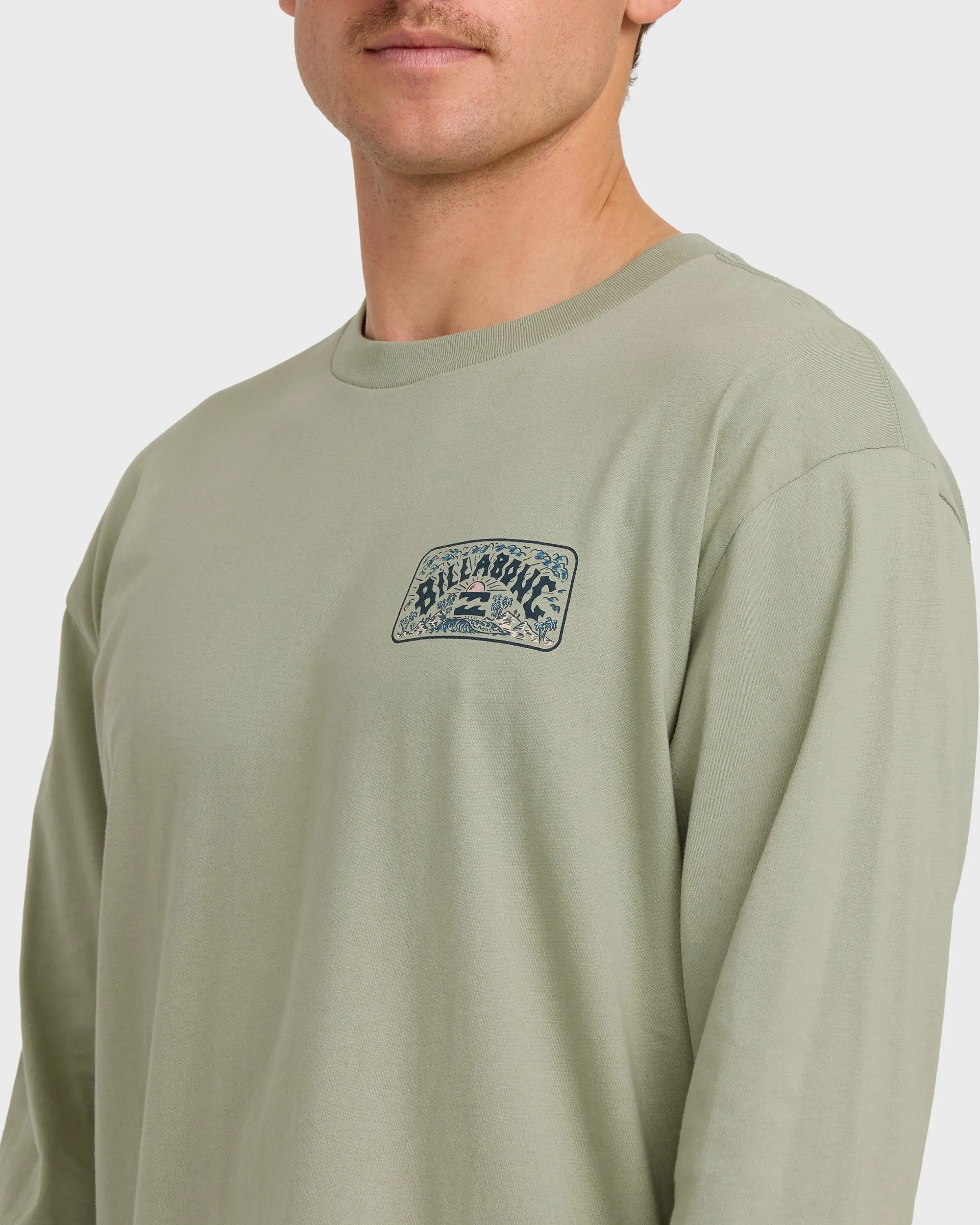 A/Div Scenic Arch Long Sleeve T-Shirt - Seagrass sold by Billabong product image thumbnail 5