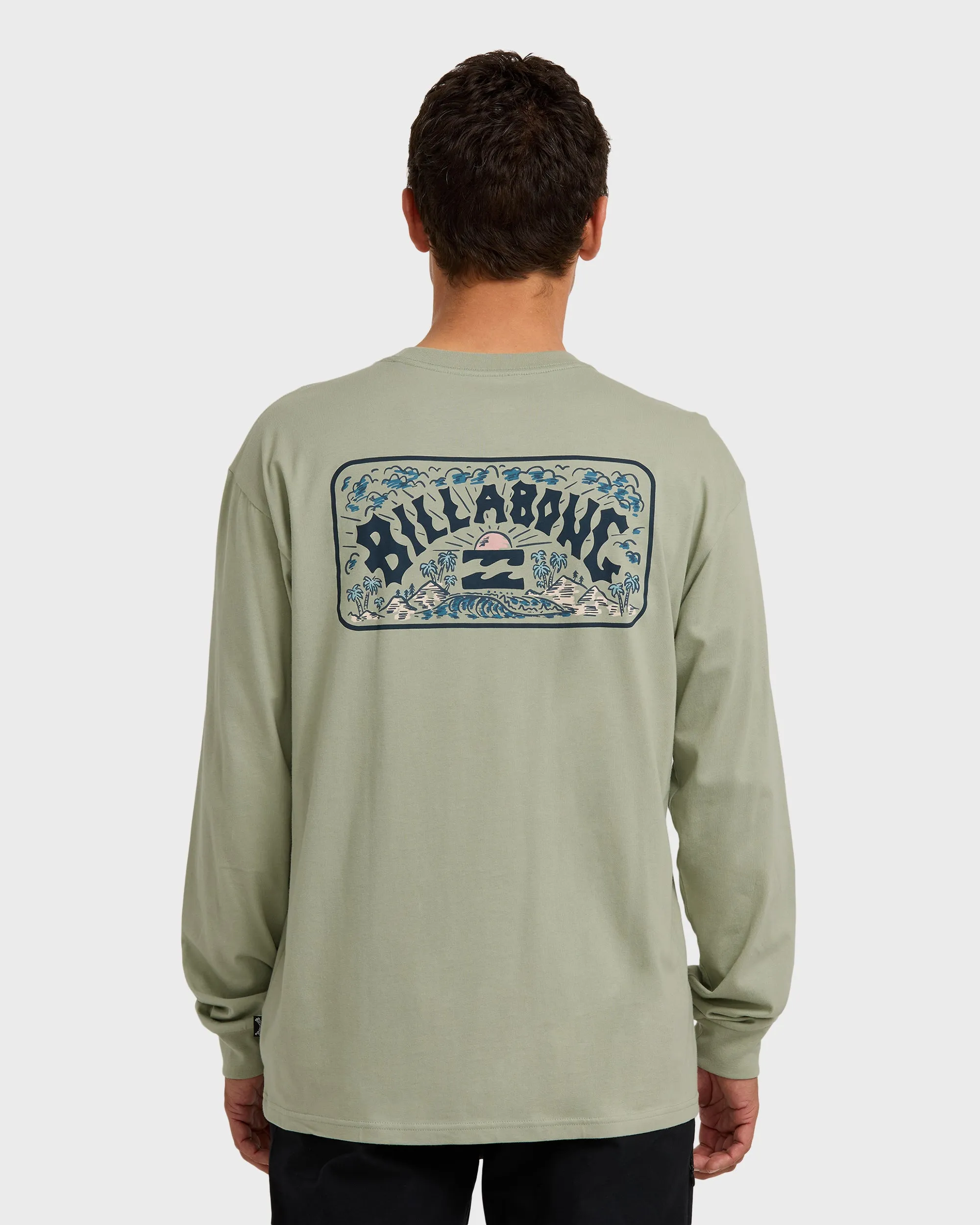 A/Div Scenic Arch Long Sleeve T-Shirt - Seagrass sold by Billabong product image thumbnail 2