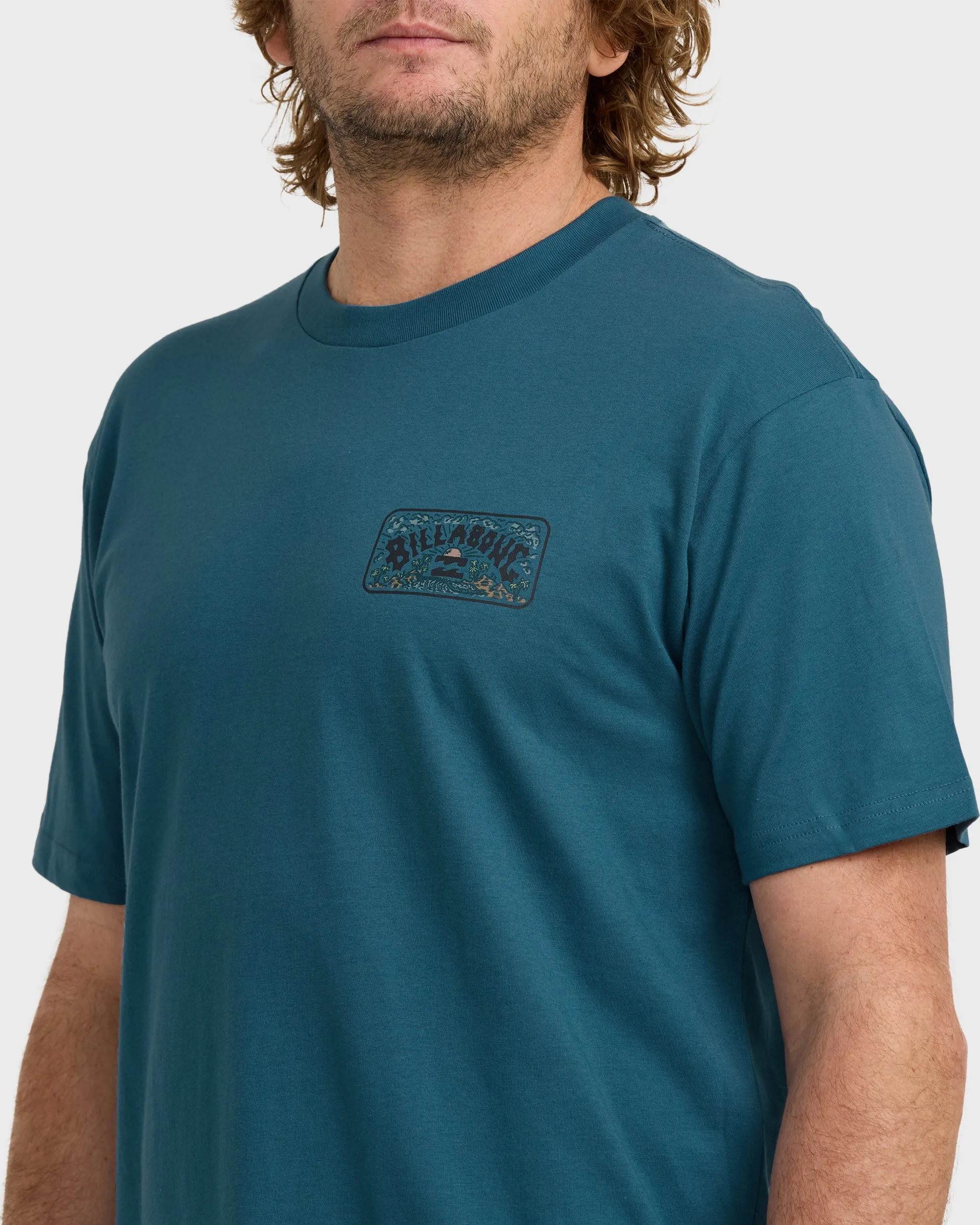 A/Div Scenic Arch Short Sleeve T-Shirt - Real Teal sold by Billabong product image thumbnail 5