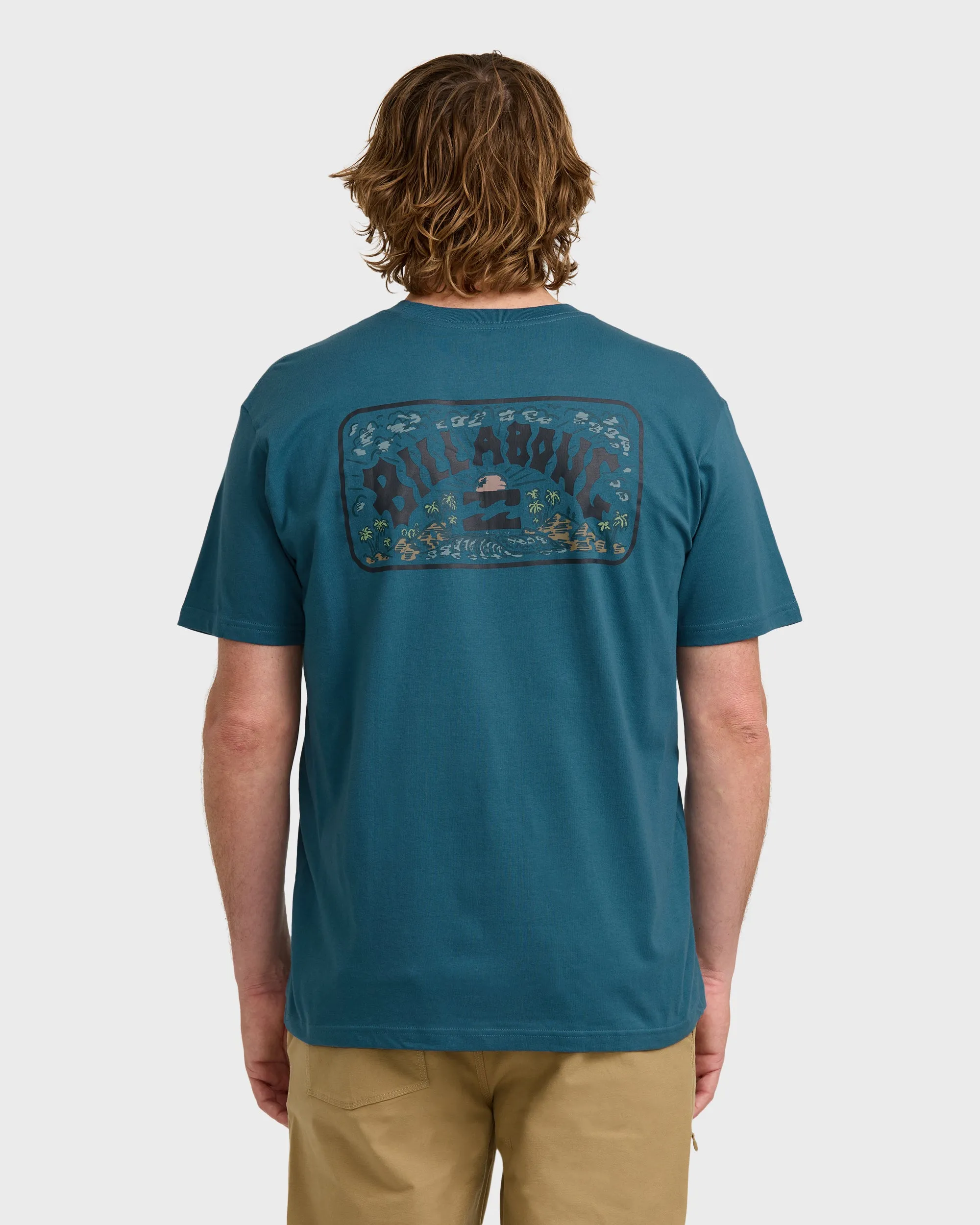 A/Div Scenic Arch Short Sleeve T-Shirt - Real Teal sold by Billabong product image thumbnail 2