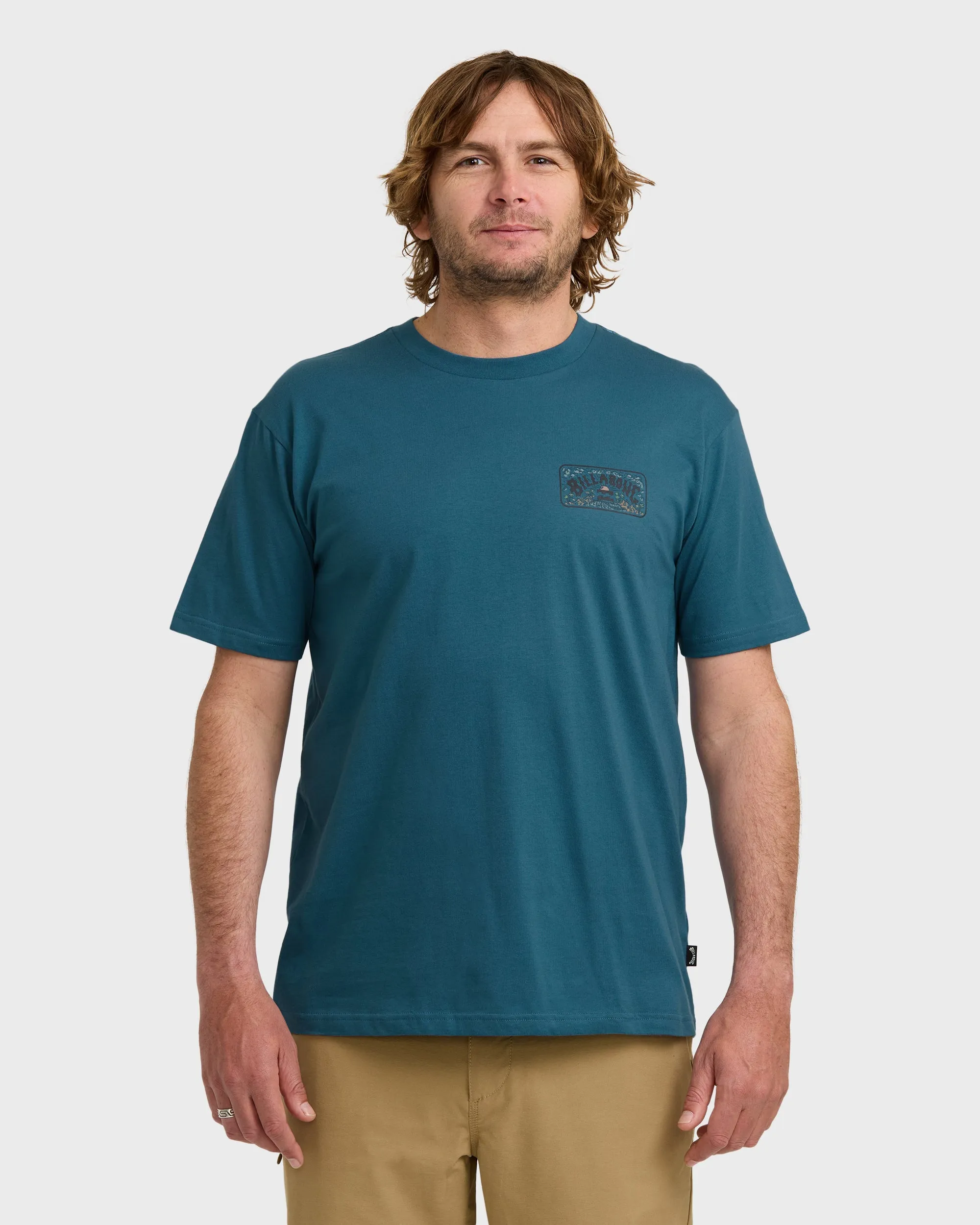 A/Div Scenic Arch Short Sleeve T-Shirt - Real Teal sold by Billabong