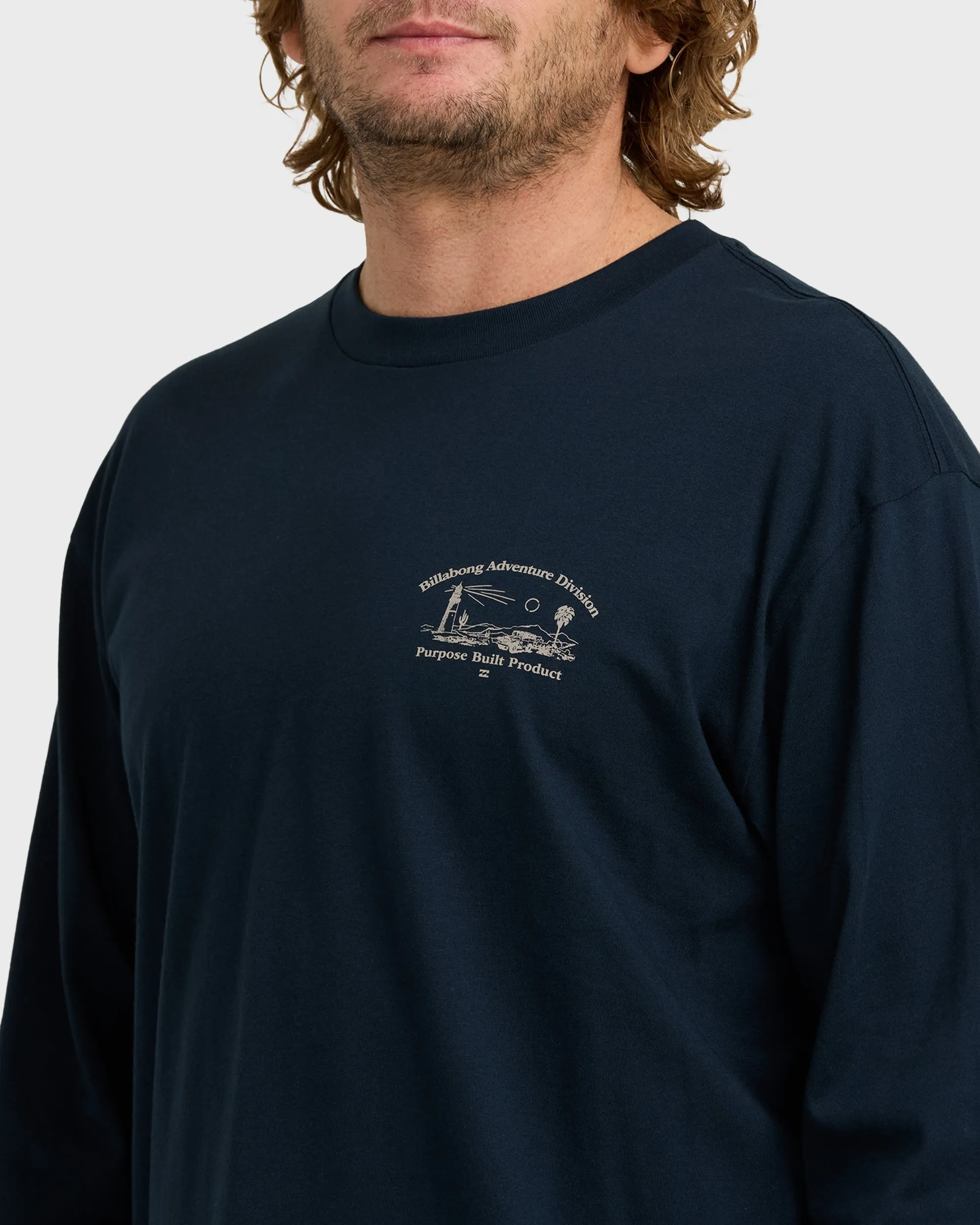 A/Div Scenic Route Long Sleeve T-Shirt - Navy sold by Billabong product image thumbnail 5