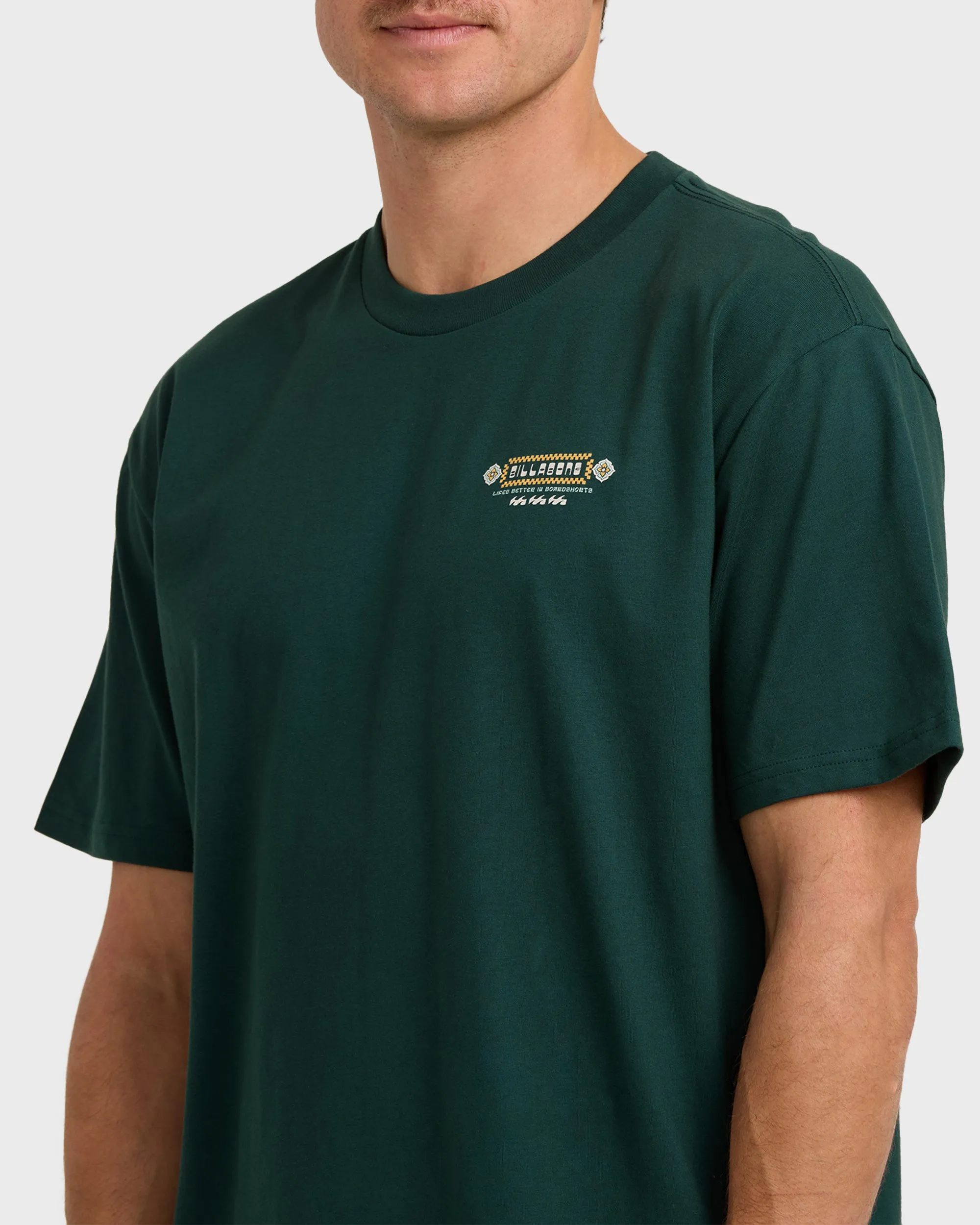 Secret Spot Regular Short Sleeve T-Shirt - Forest sold by Billabong product image thumbnail 5