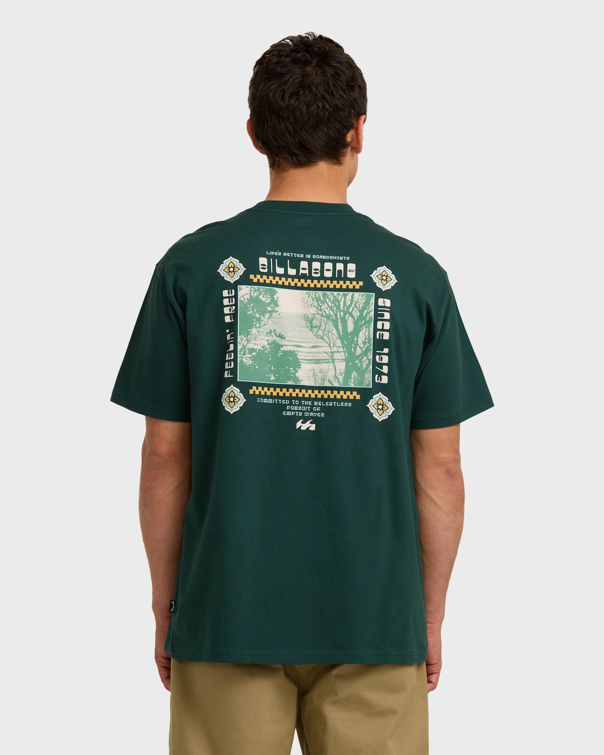 Secret Spot Regular Short Sleeve T-Shirt - Forest sold by Billabong product image thumbnail 2