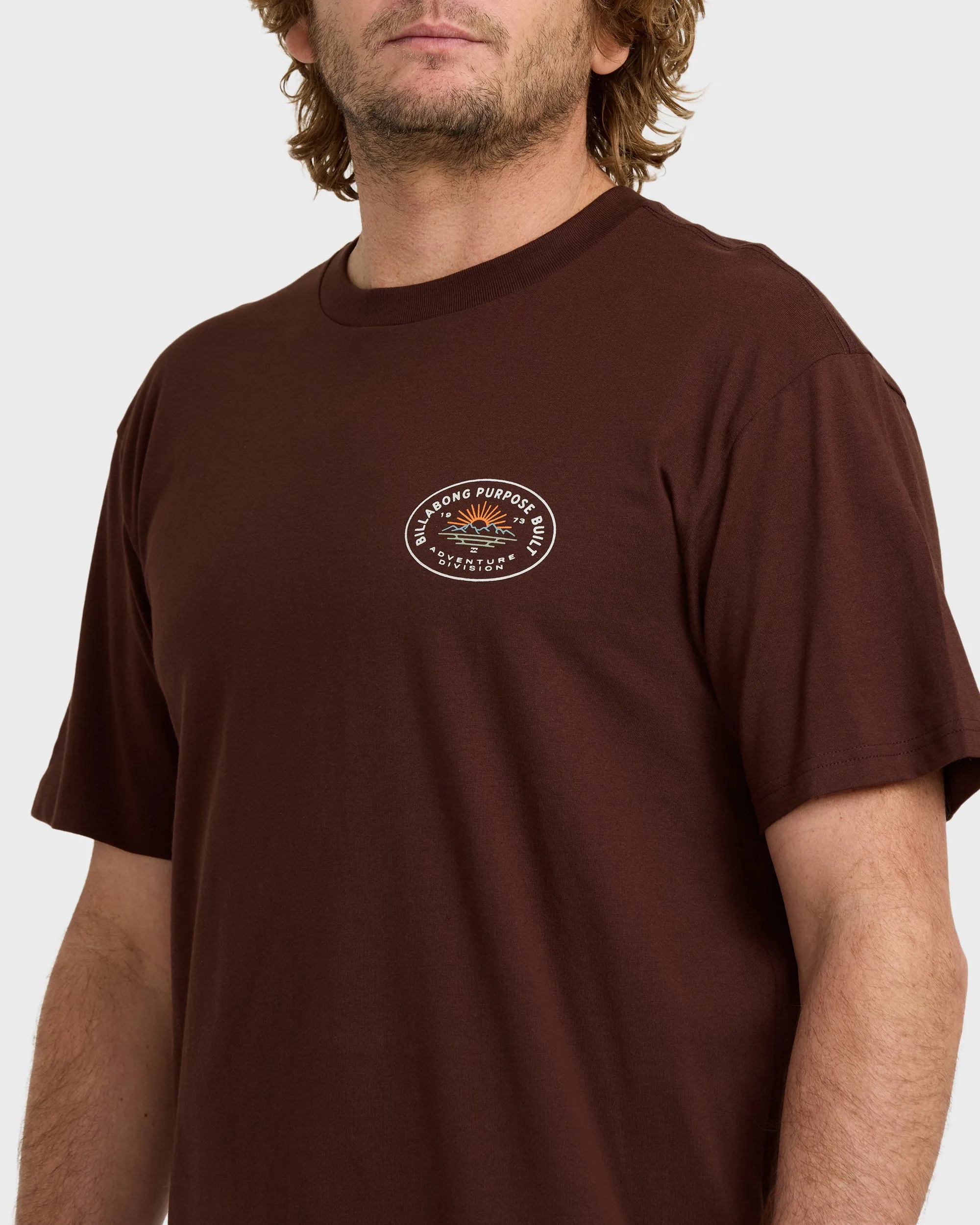 A/Div Sierras Short Sleeve T-Shirt - Wine sold by Billabong product image thumbnail 5