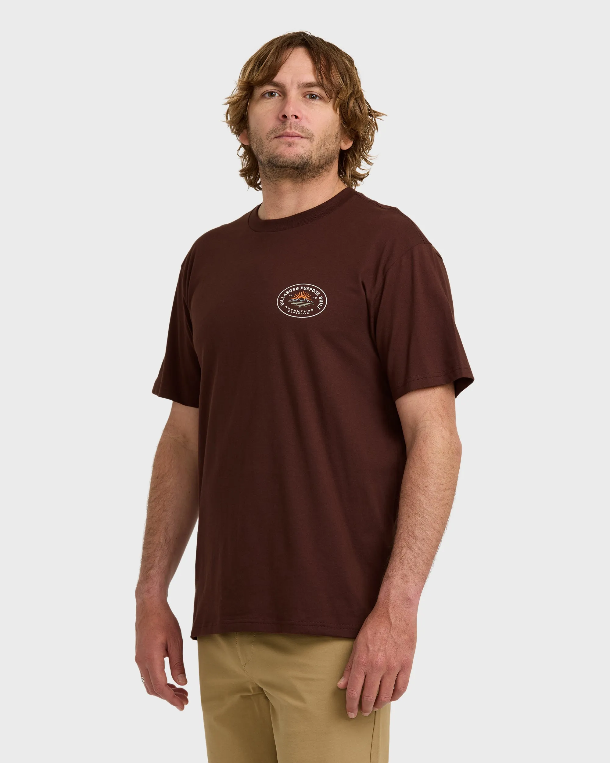 A/Div Sierras Short Sleeve T-Shirt - Wine sold by Billabong product image thumbnail 3