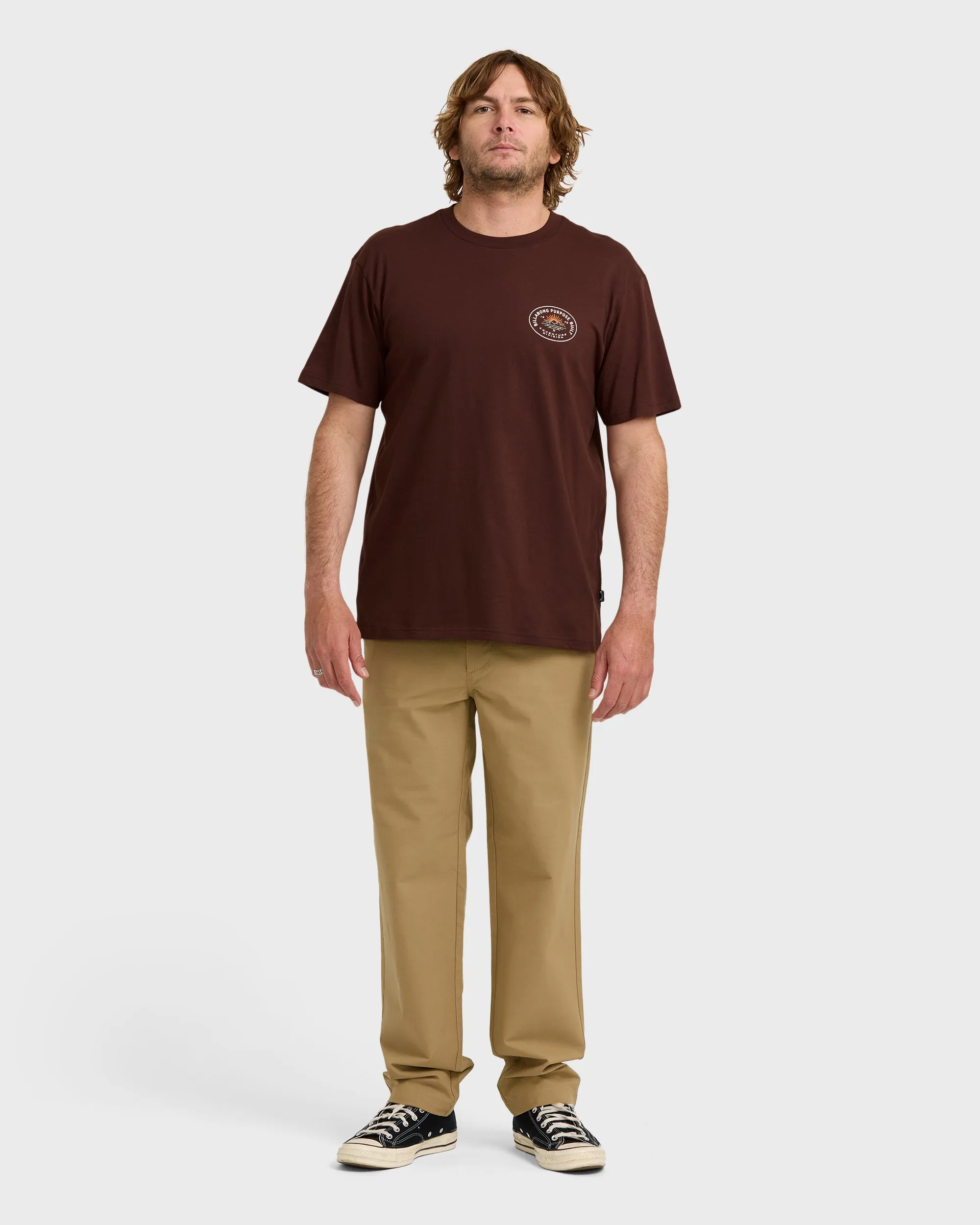 A/Div Sierras Short Sleeve T-Shirt - Wine sold by Billabong product image thumbnail 4