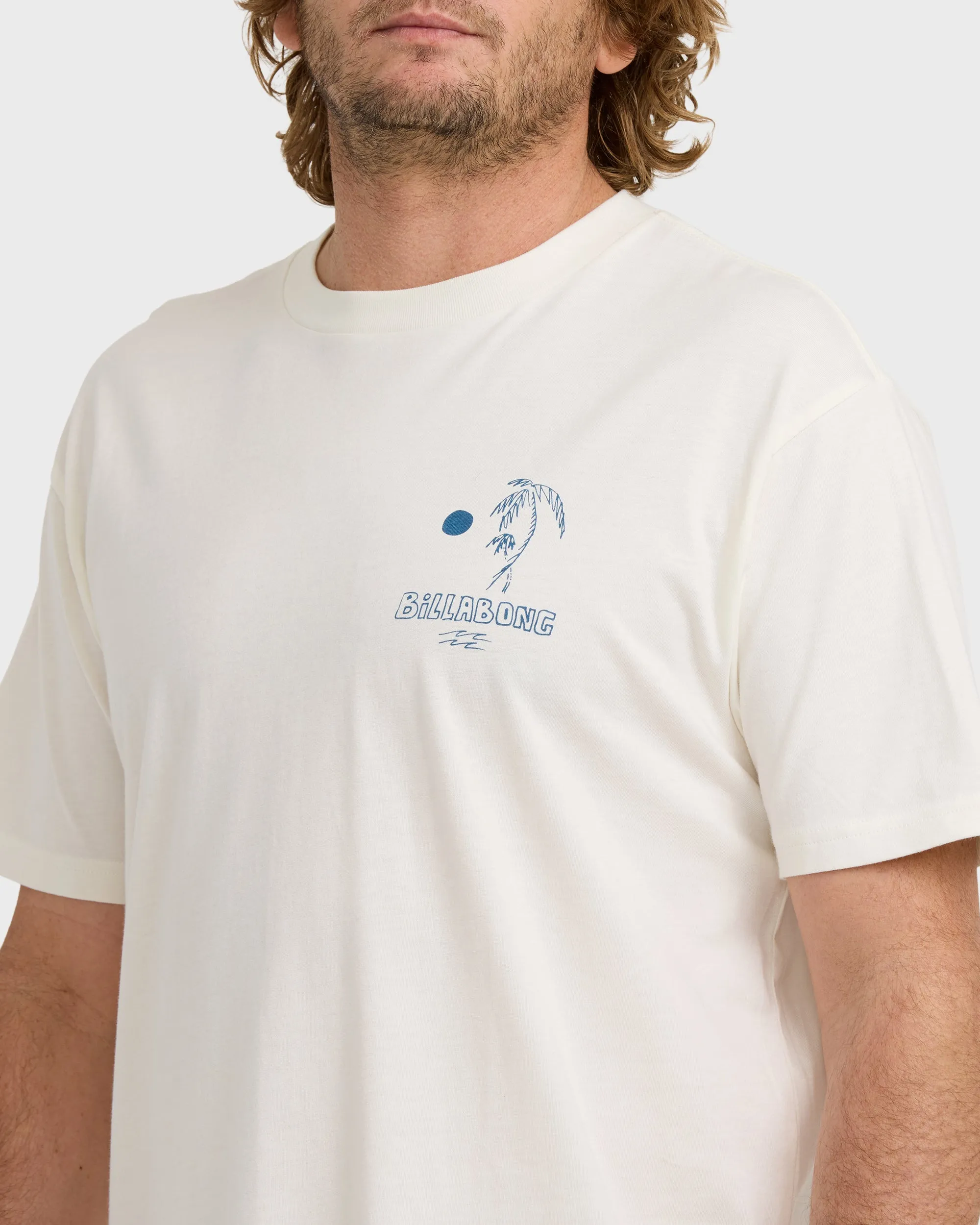 So Far Premium Short Sleeve T-Shirt - Off White sold by Billabong product image thumbnail 5