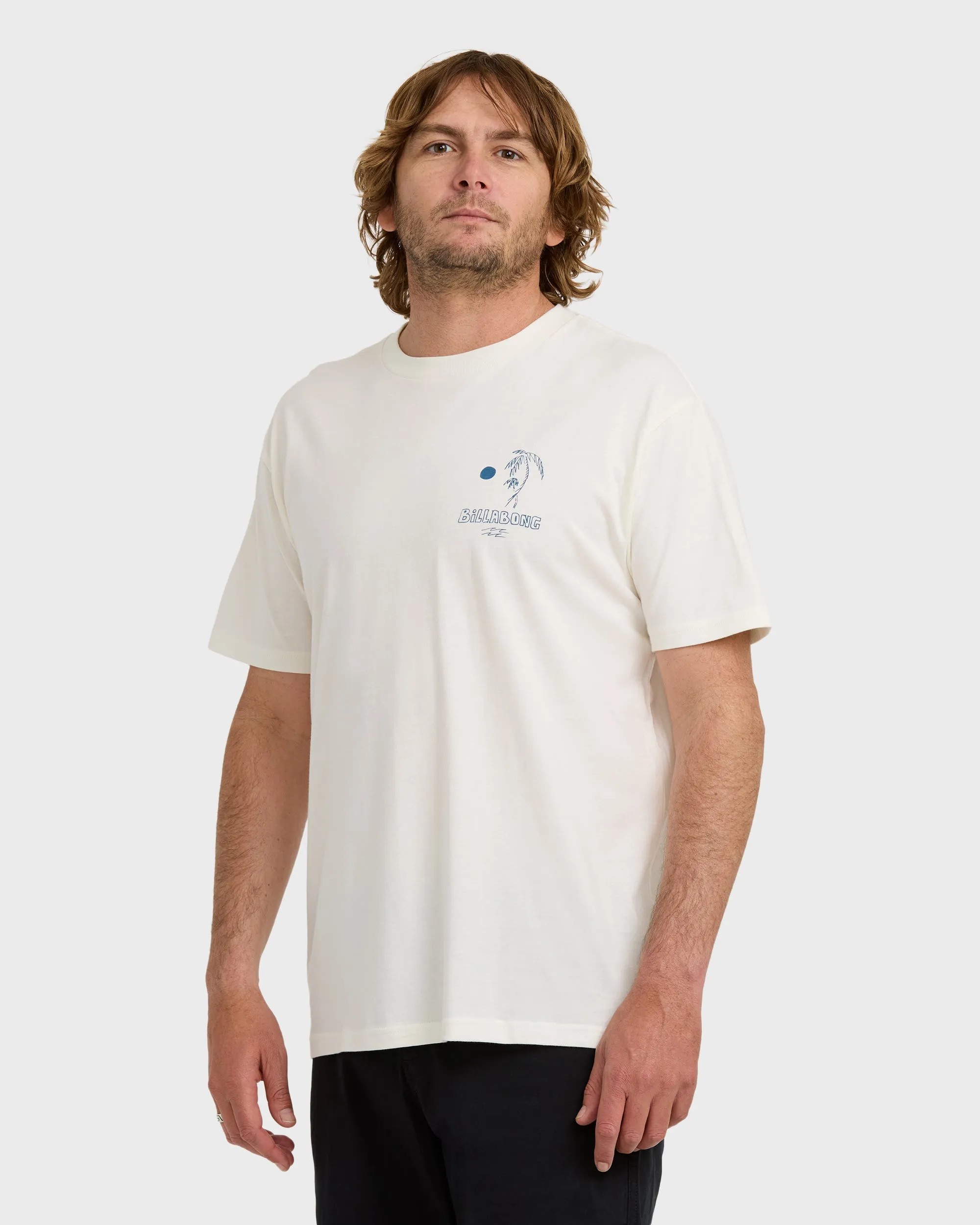So Far Premium Short Sleeve T-Shirt - Off White sold by Billabong product image thumbnail 3