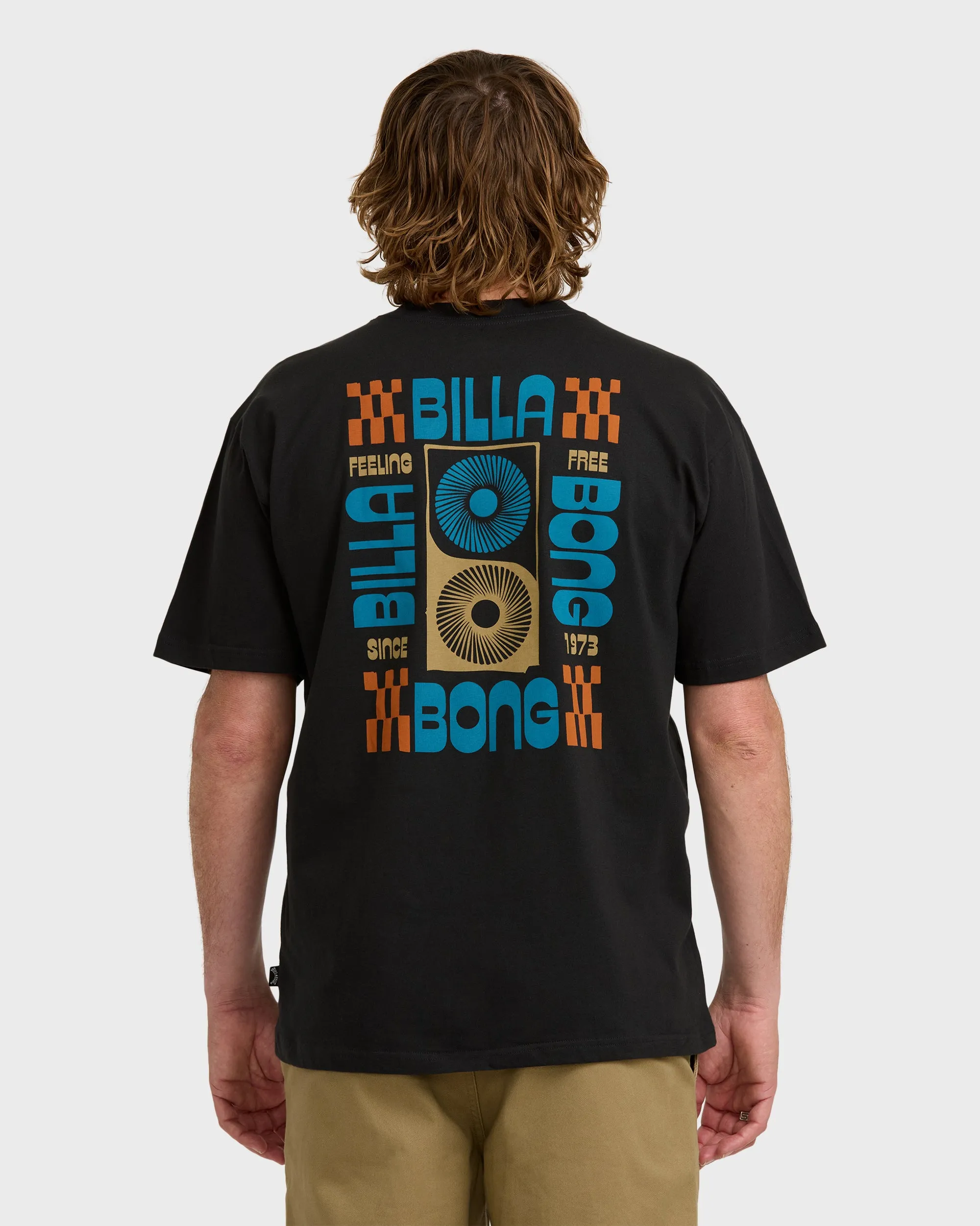 Solar Regular Short Sleeve T-Shirt - Washed Black sold by Billabong product image thumbnail 2