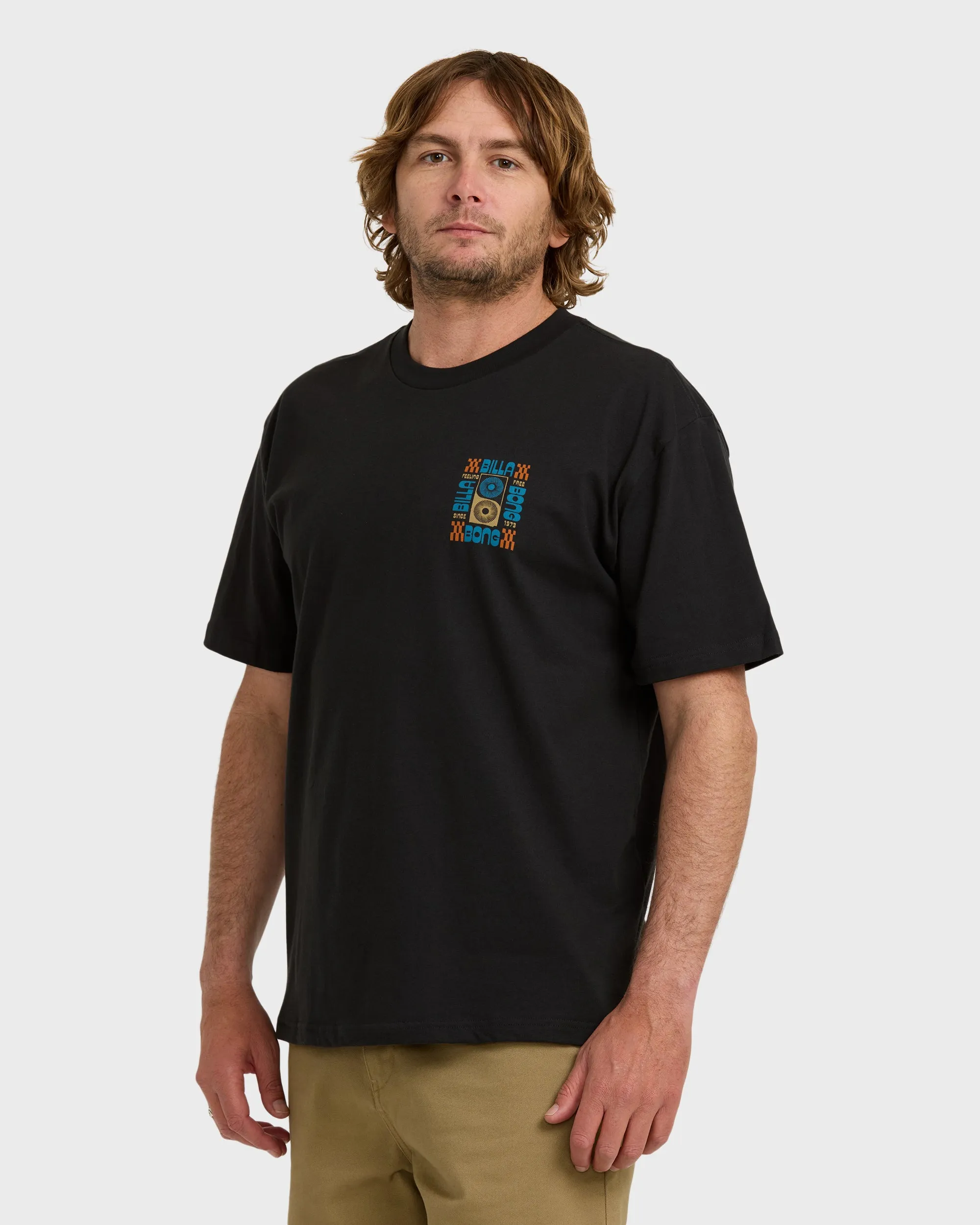 Solar Regular Short Sleeve T-Shirt - Washed Black sold by Billabong product image thumbnail 3