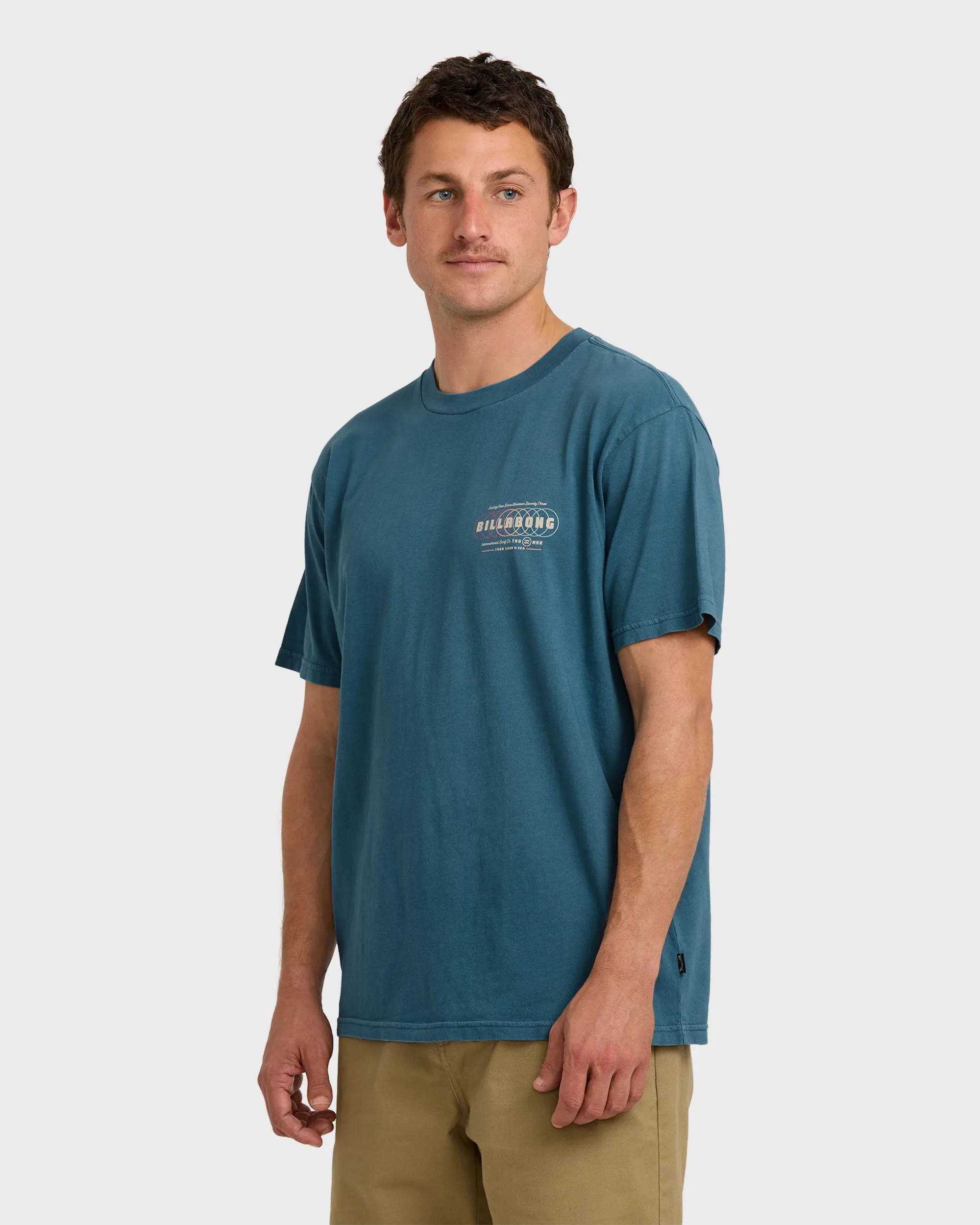 South Runner Premium Ww Short Sleeve T-Shirt - Real Teal sold by Billabong product image thumbnail 3