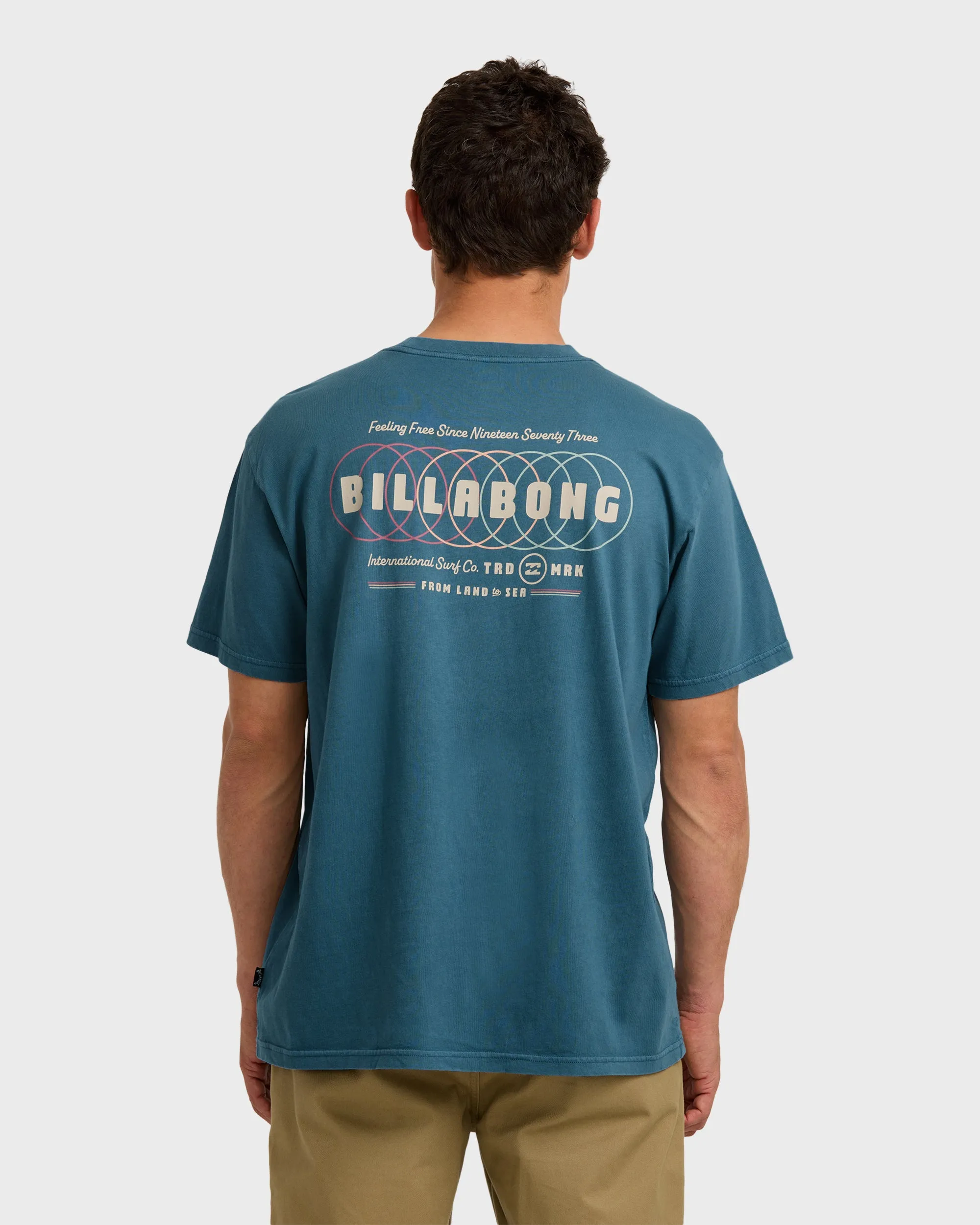 South Runner Premium Ww Short Sleeve T-Shirt - Real Teal sold by Billabong product image thumbnail 2