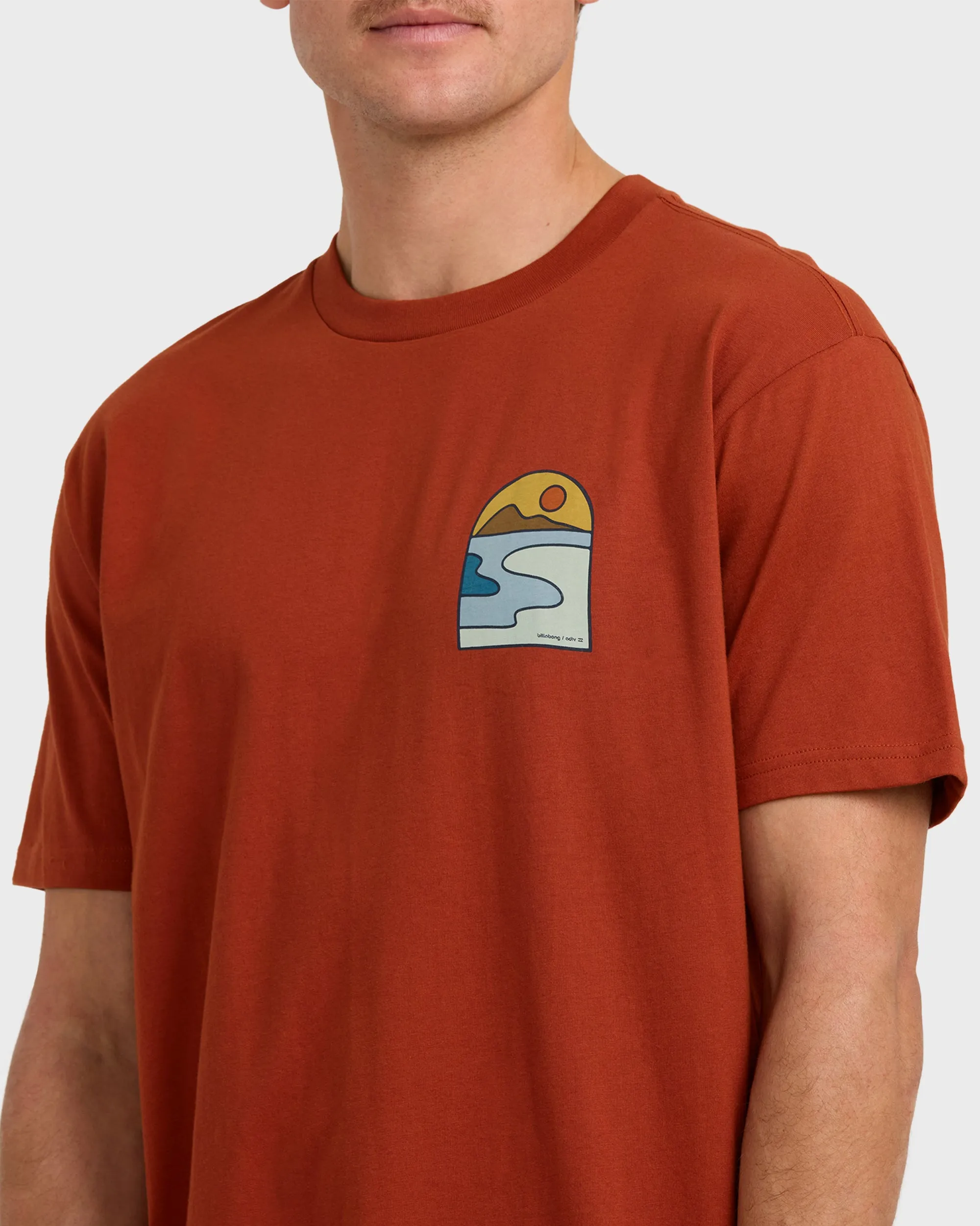 A/Div Sundown Short Sleeve T-Shirt - Brick sold by Billabong product image thumbnail 5