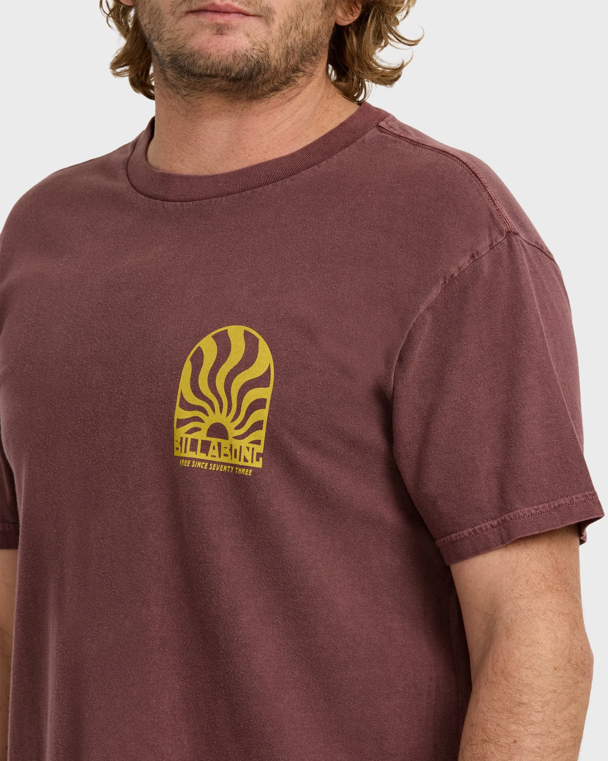 Sun Rays Premium Ww Short Sleeve T-Shirt - Plum sold by Billabong product image thumbnail 5