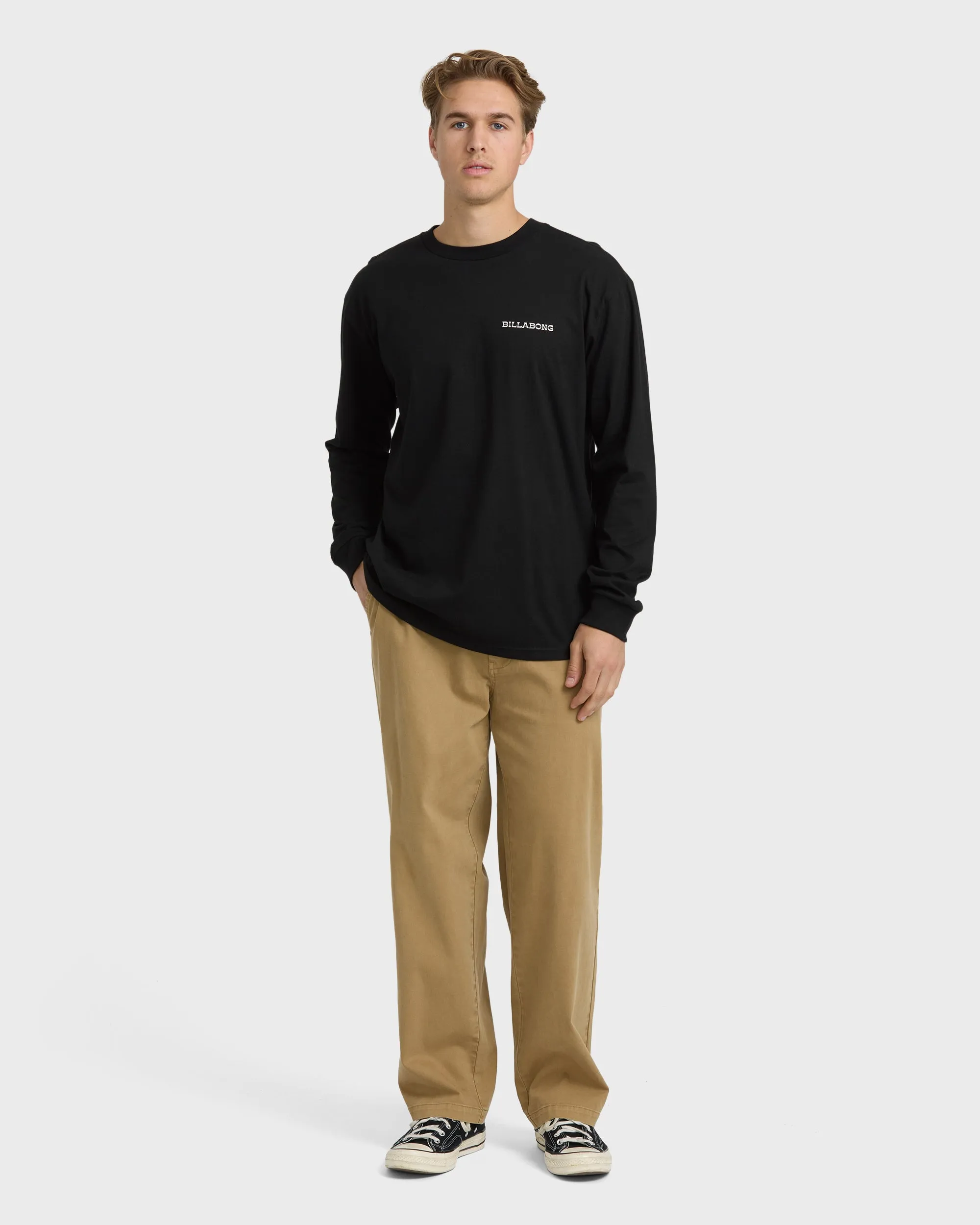 Surf Dreams Regular Long Sleeve T-Shirt - Black sold by Billabong product image thumbnail 4